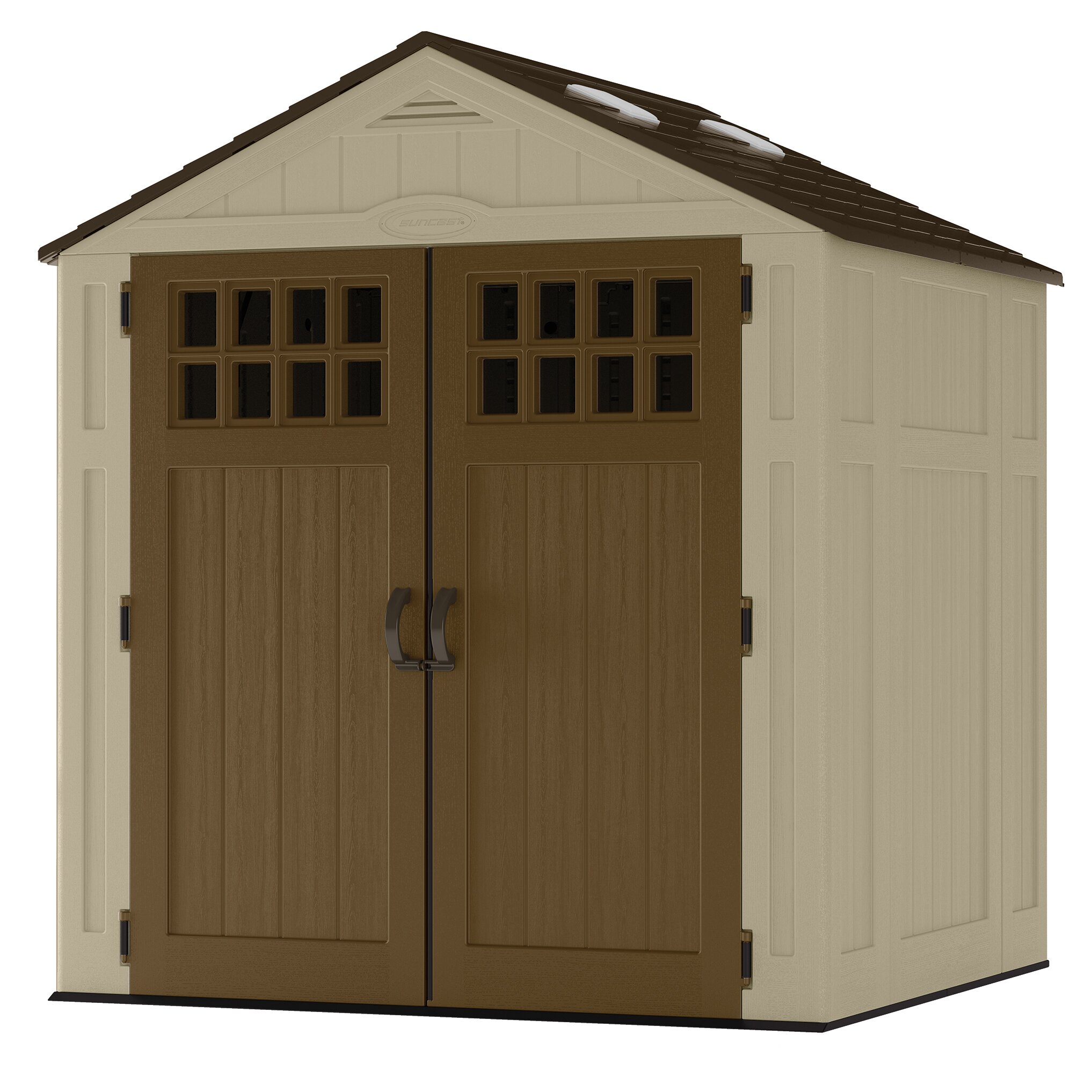 Suncast Everett 6 Ft. W x 5 Ft. D Resin Storage Shed 