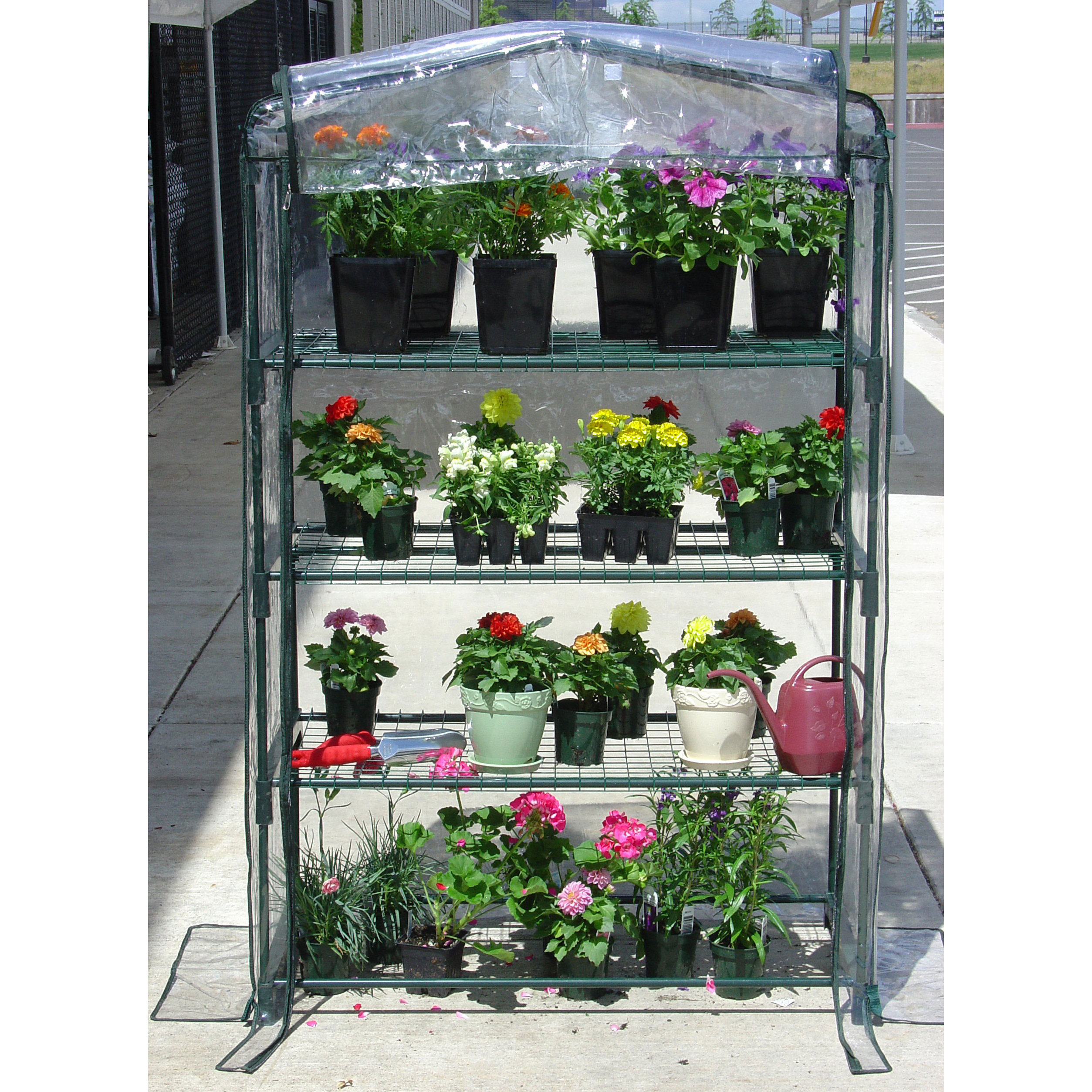 Jewett Cameron Early Start 3.5 Ft. W x 1.5 Ft. D PVC Growing Rack