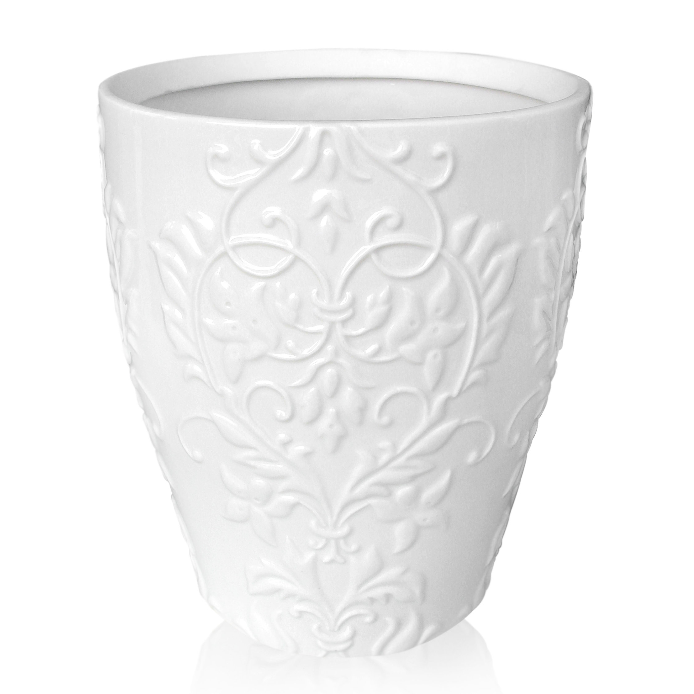 Kassatex Parisian Bath Accessories Waste Basket & Reviews Wayfair