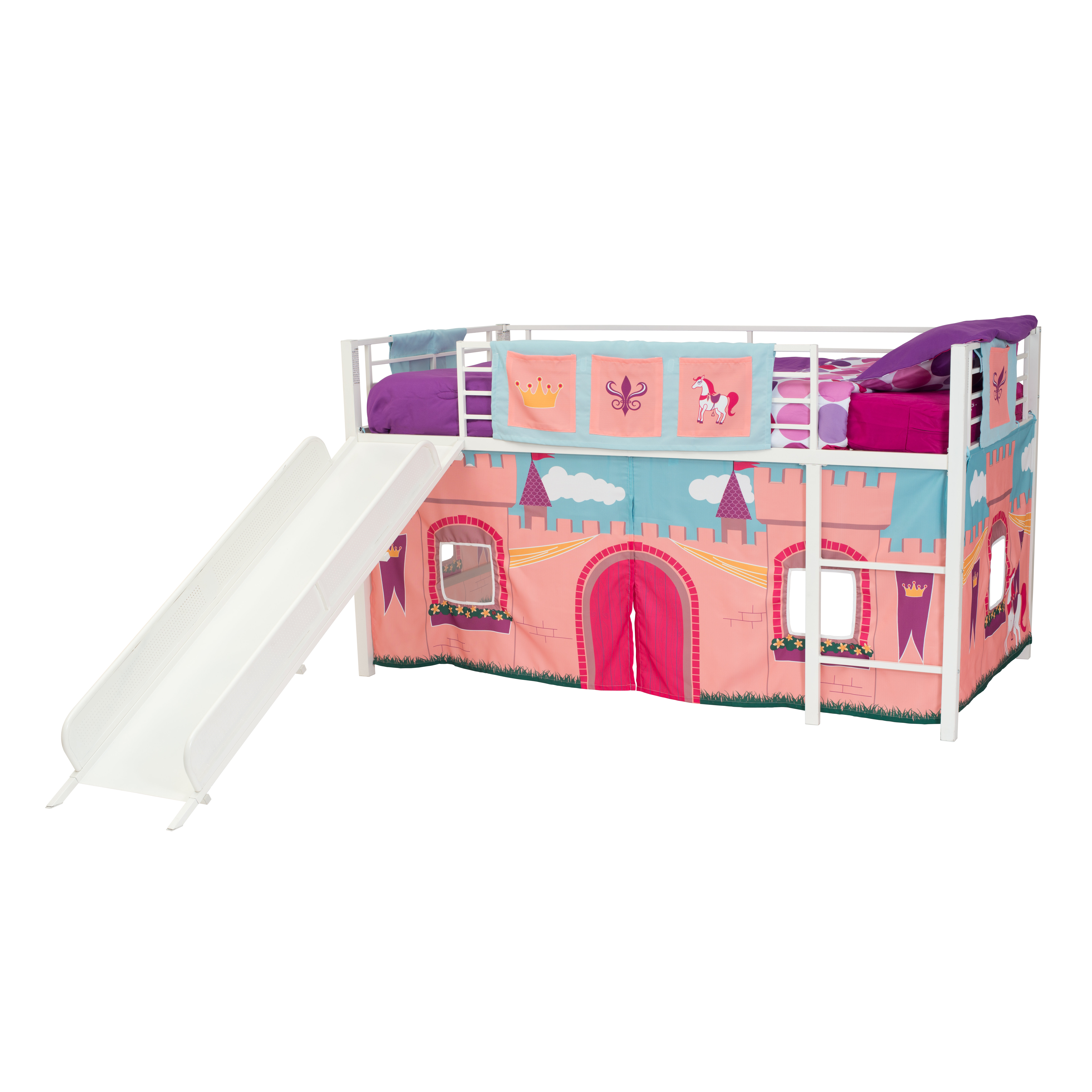 DHP Princess Castle Curtain Set for Junior Loft Bed & Reviews Wayfair