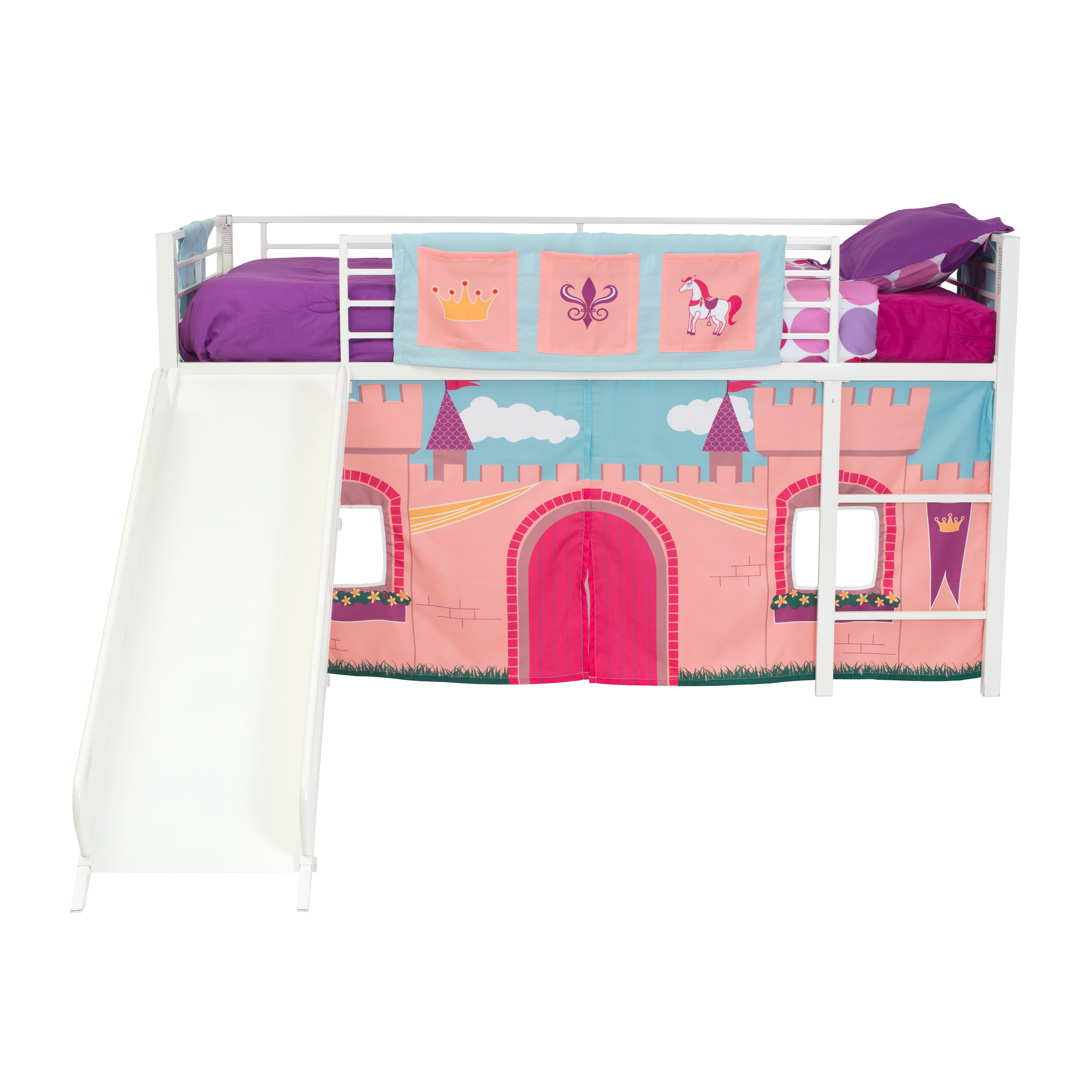 DHP Princess Castle Curtain Set for Junior Loft Bed & Reviews Wayfair