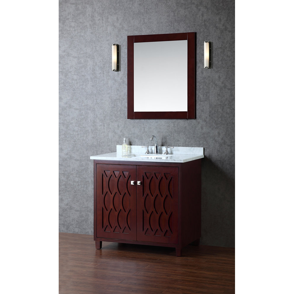 Ariel Bath Turnberry 36" Single Bathroom Vanity Set with Mirror