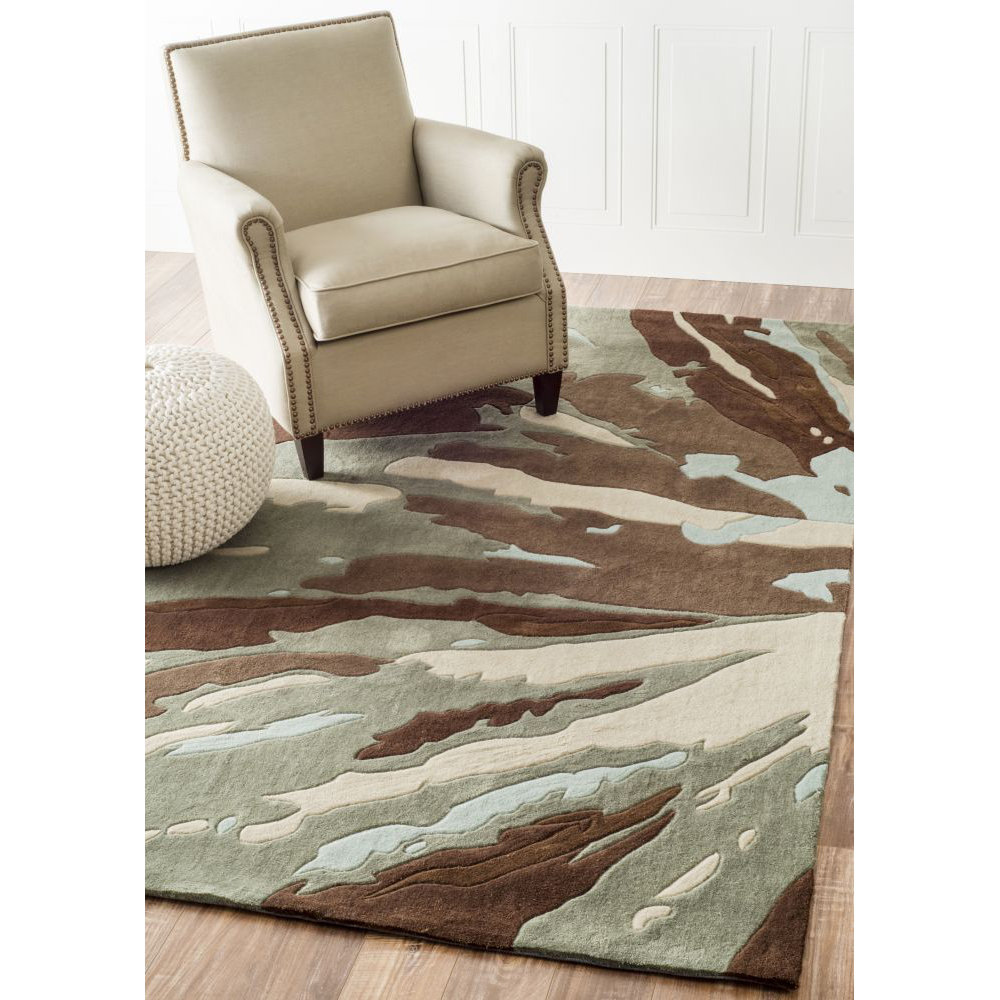 nuLOOM Barcelona Radiant Brown/Blue Area Rug & Reviews Wayfair