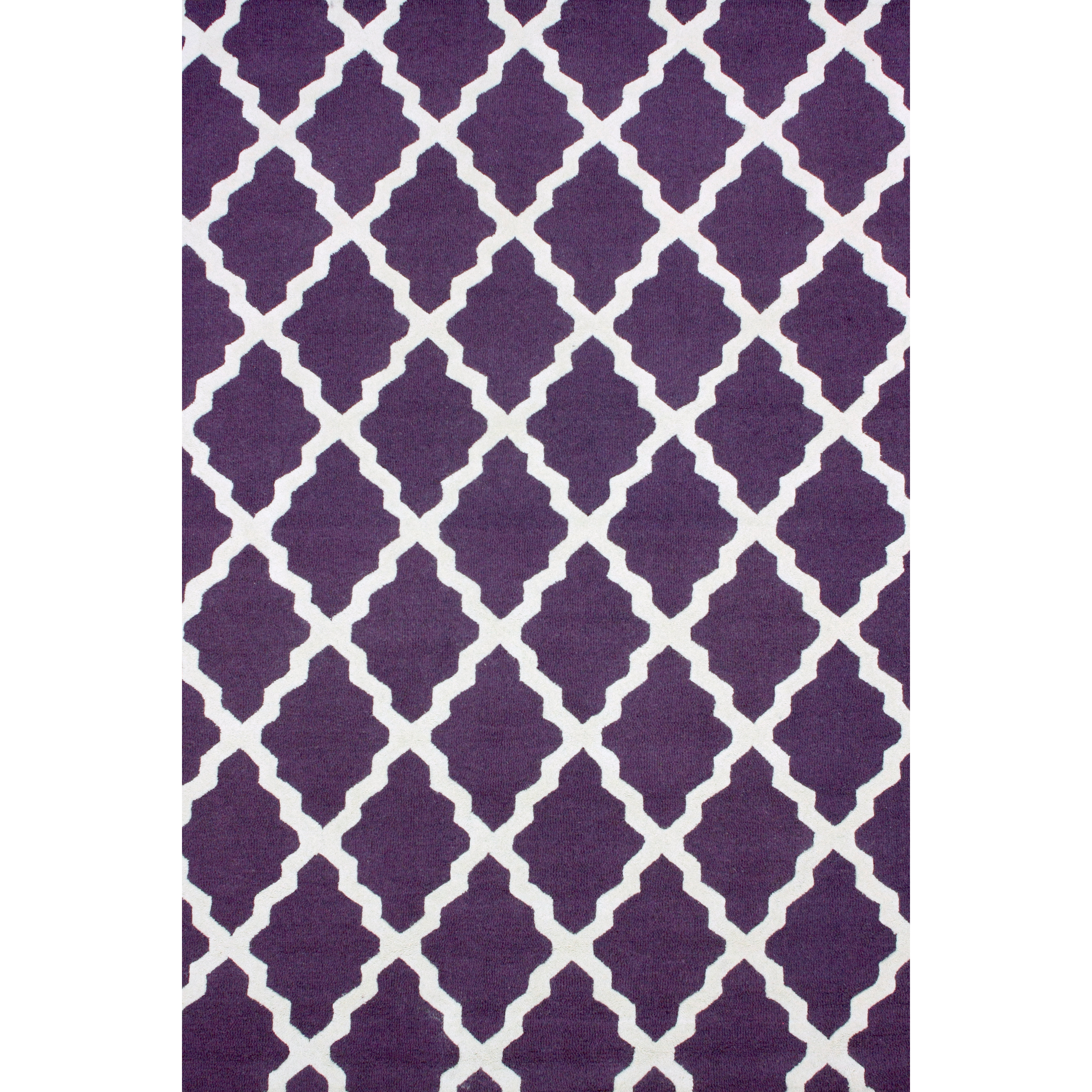 nuLOOM Moderna Purple Moroccan Trellis Area Rug & Reviews Wayfair