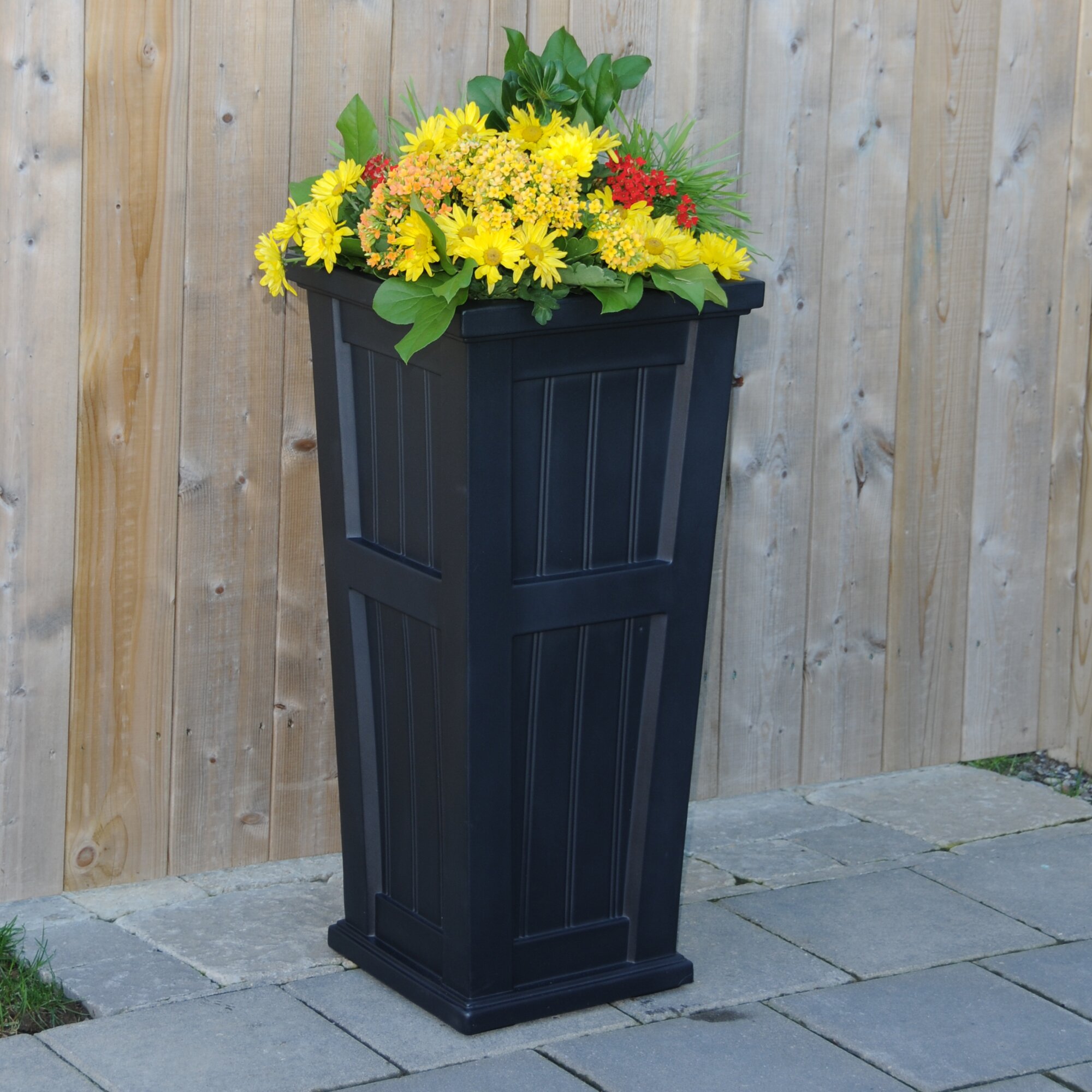 Mayne Inc. Cape Cod Square Pot Planter &amp; Reviews | Wayfair