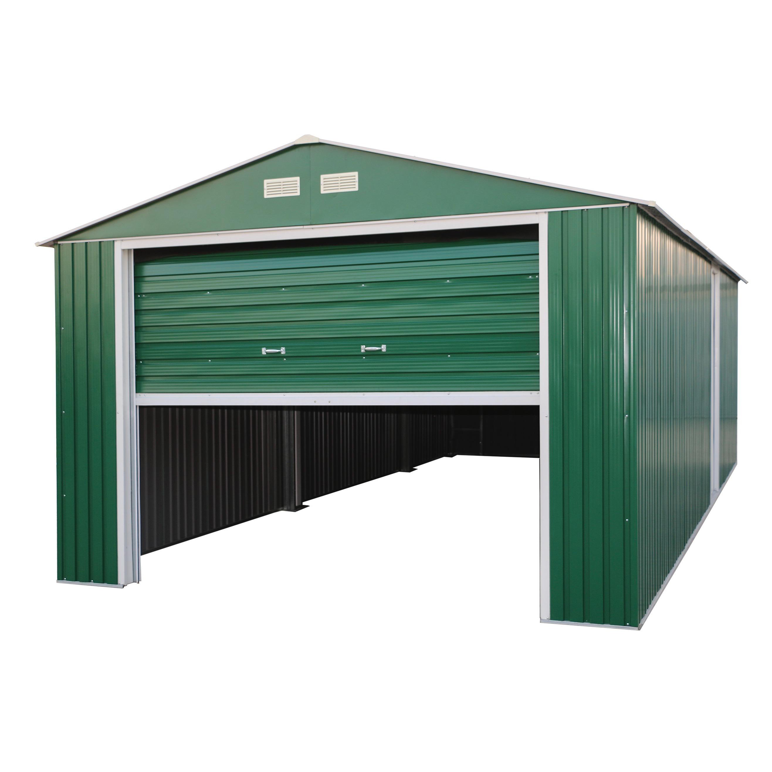 Duramax Imperial 12 Ft. W x 20 Ft. D Metal Garage Shed ...