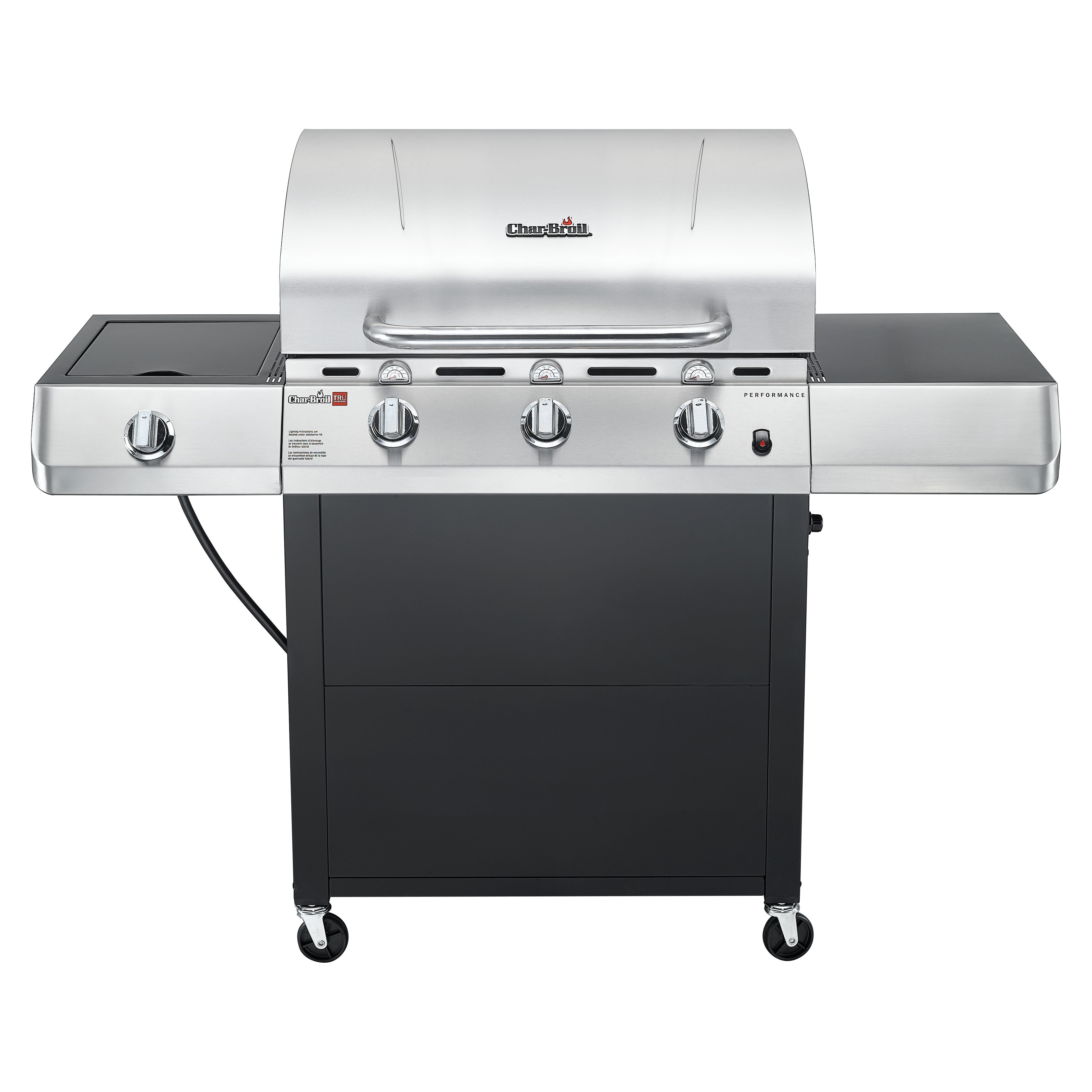 CharBroil TRU-Infrared Performance 3 Burner Gas Grill with ...