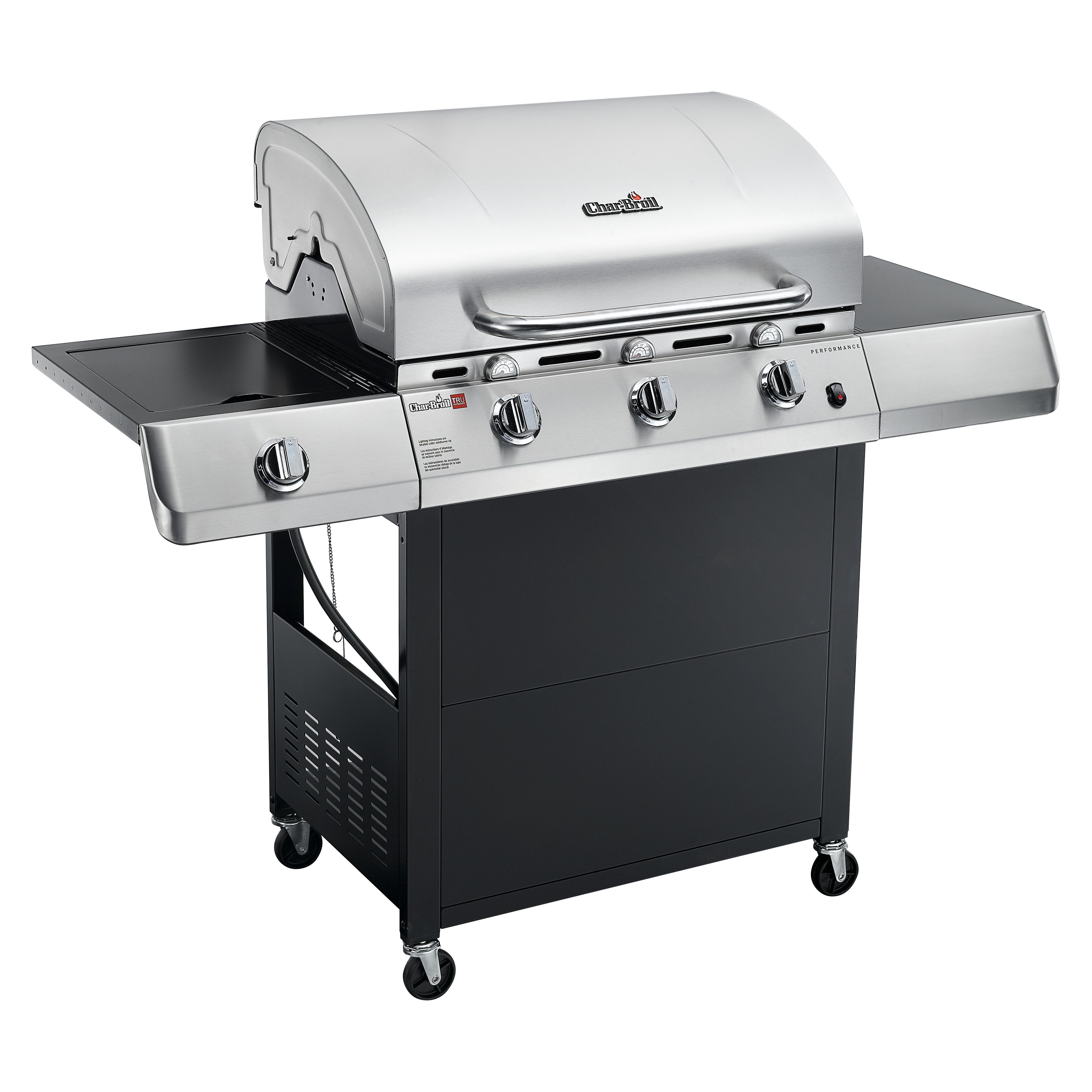 CharBroil TRU-Infrared Performance 3 Burner Gas Grill with ...
