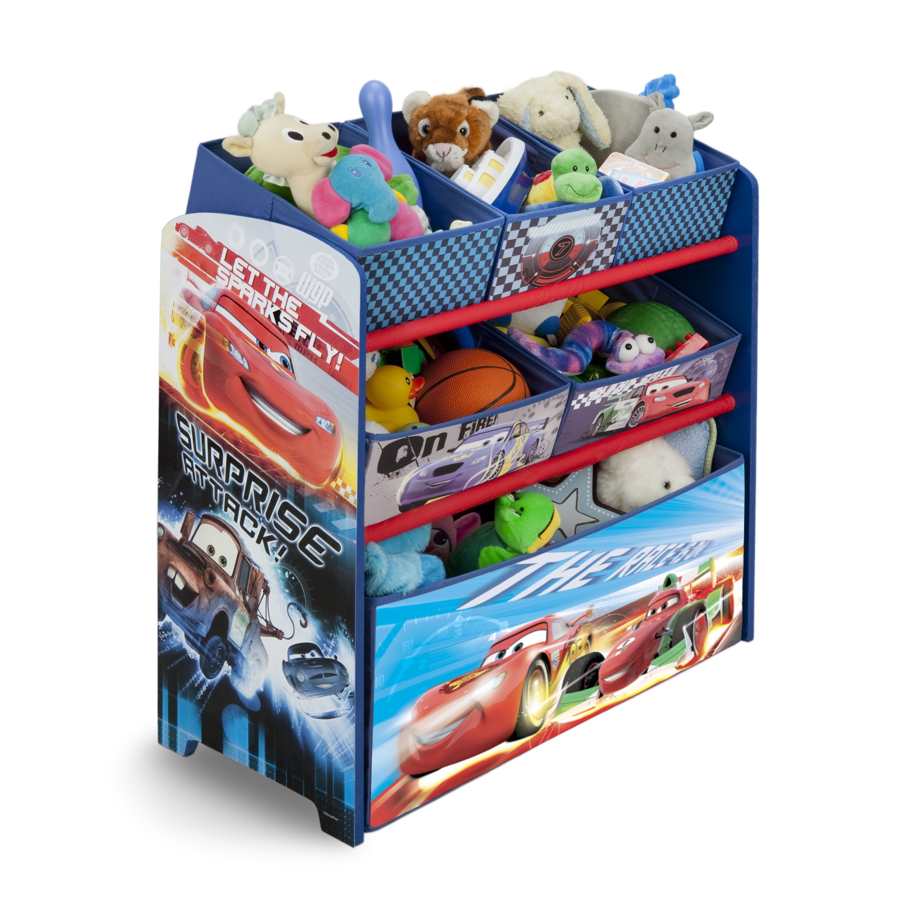 8 bin toy organizer