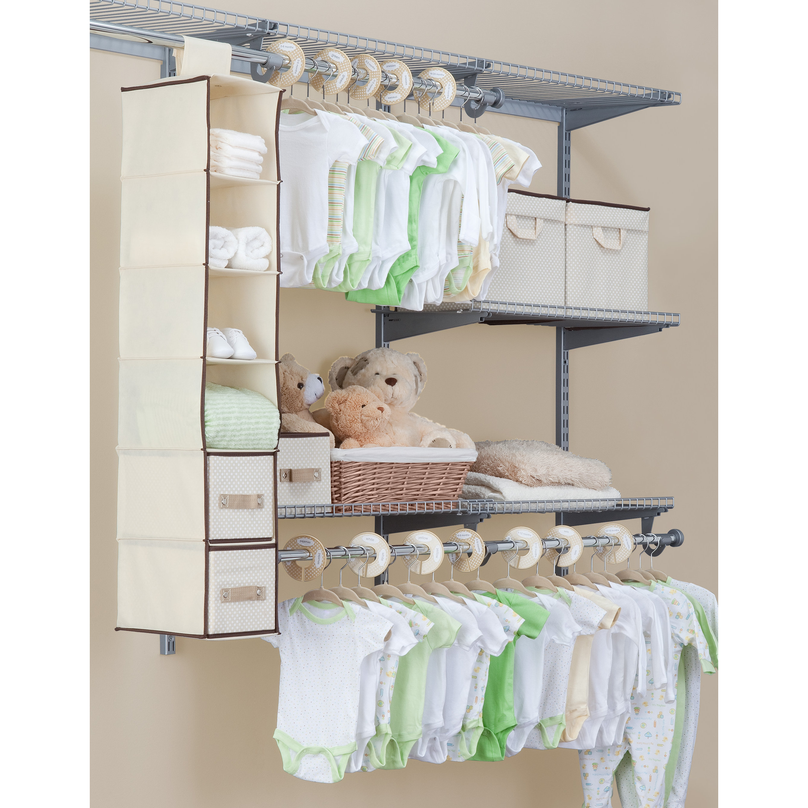 Delta Children Nursery Closet Storage Set & Reviews Wayfair