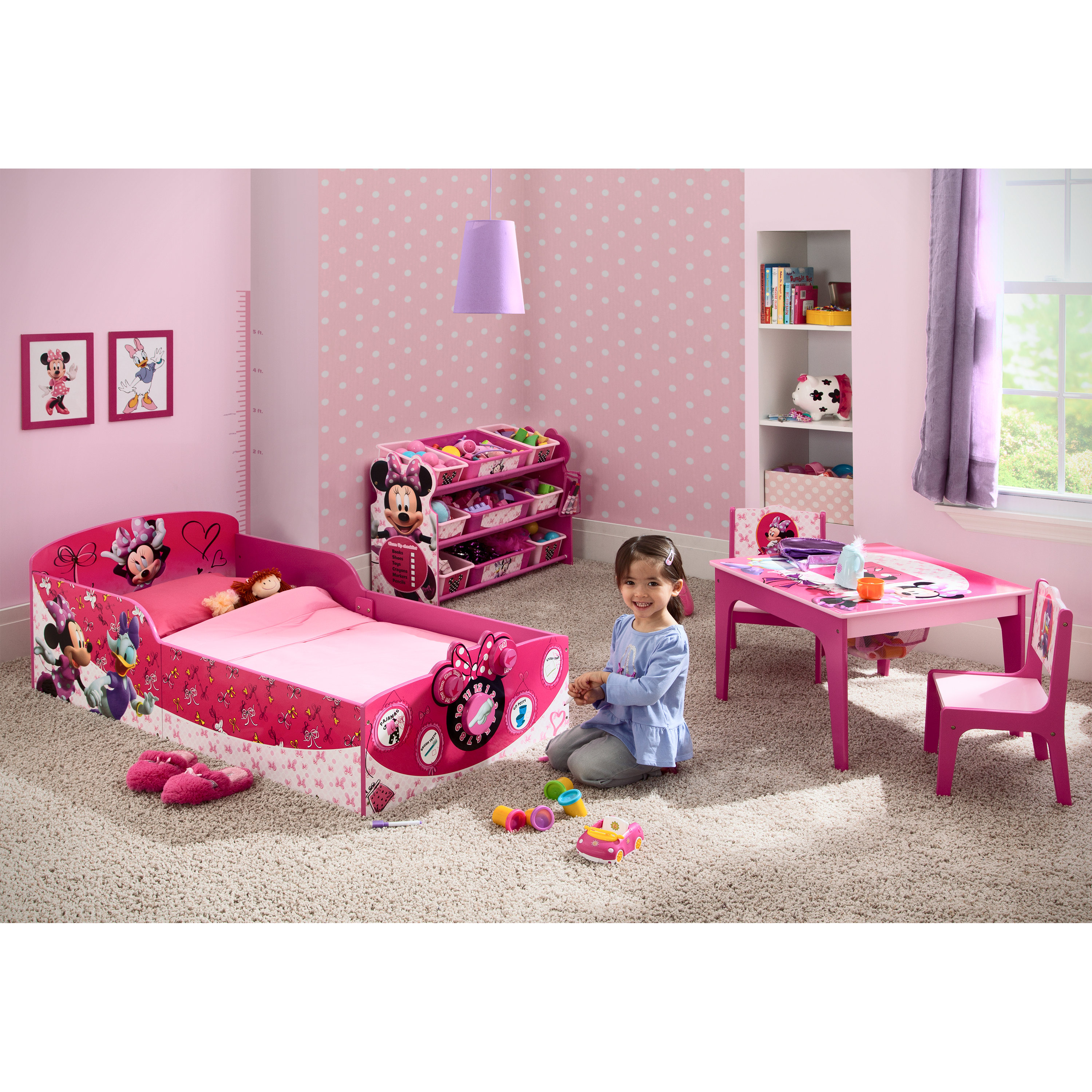 Delta Children Minnie Mouse Toddler Bed & Reviews | Wayfair