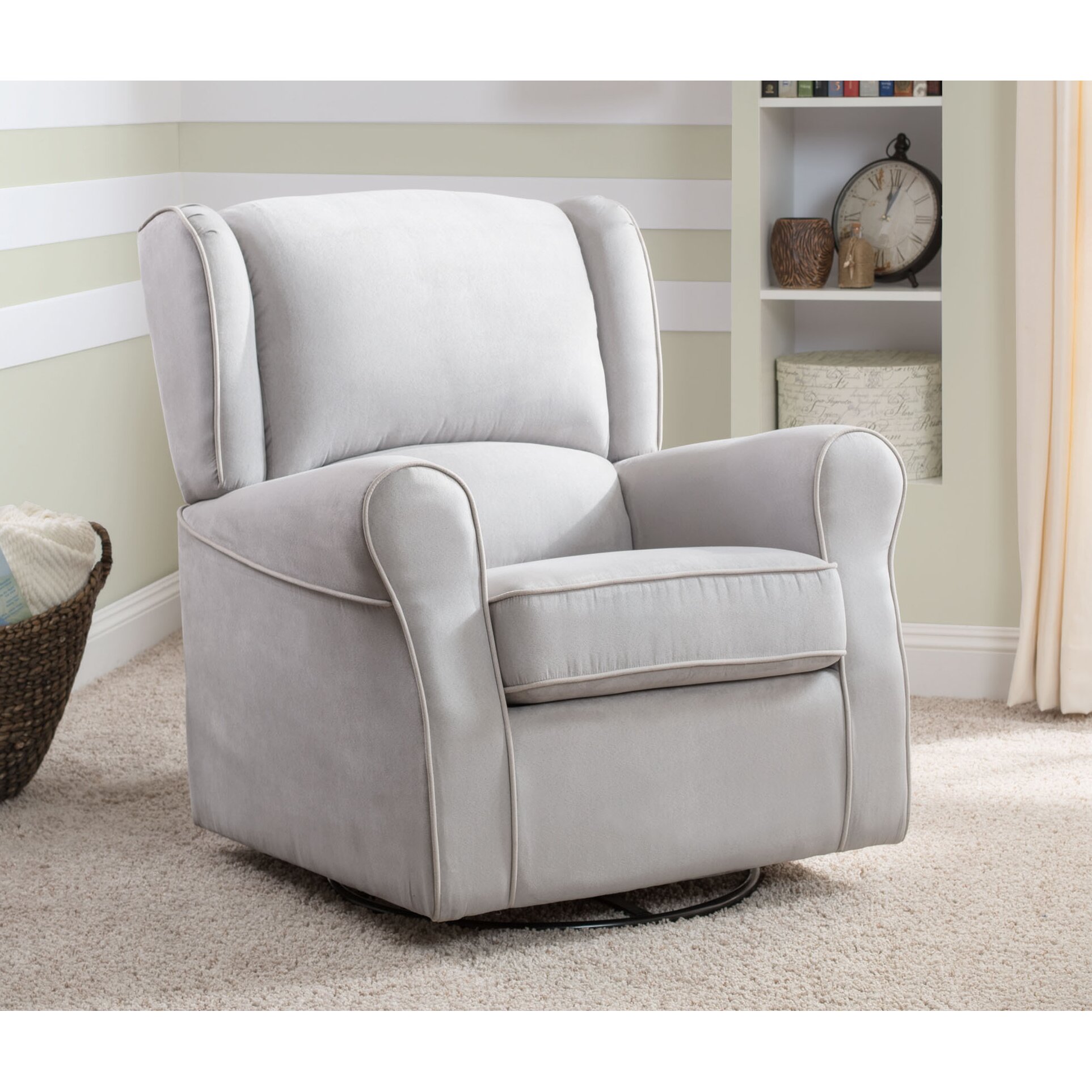 Delta Children Upholstered Glider & Reviews Wayfair