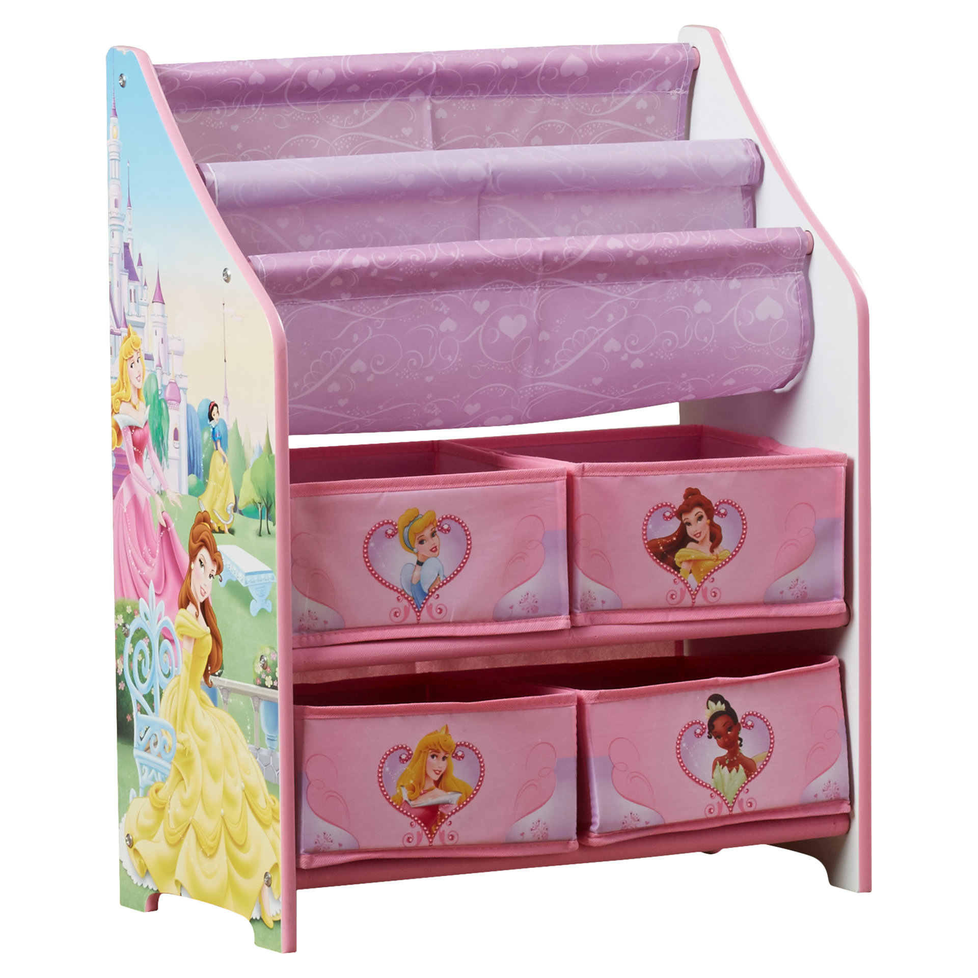 princess toy organizer nine bins