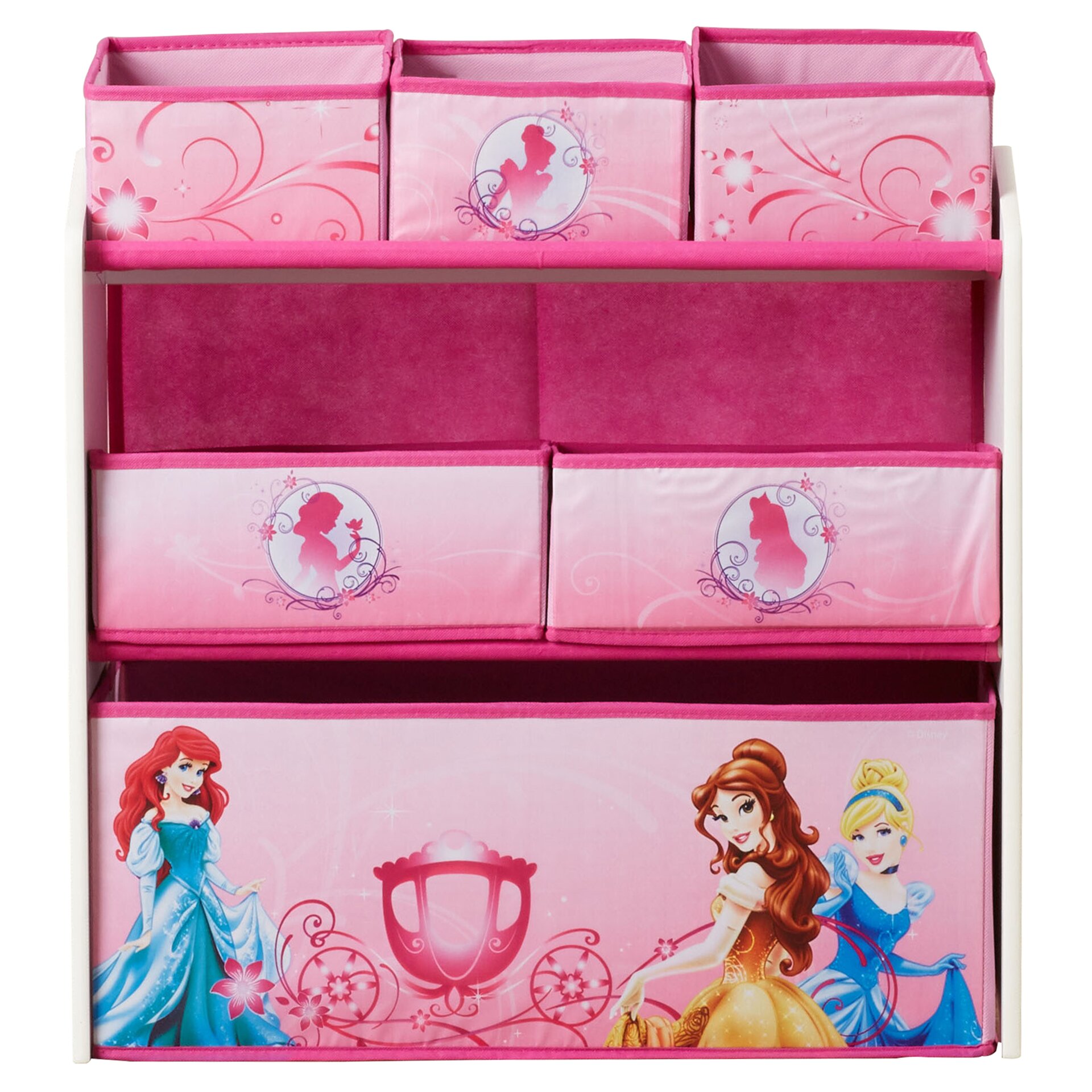 princess toy organizer nine bins