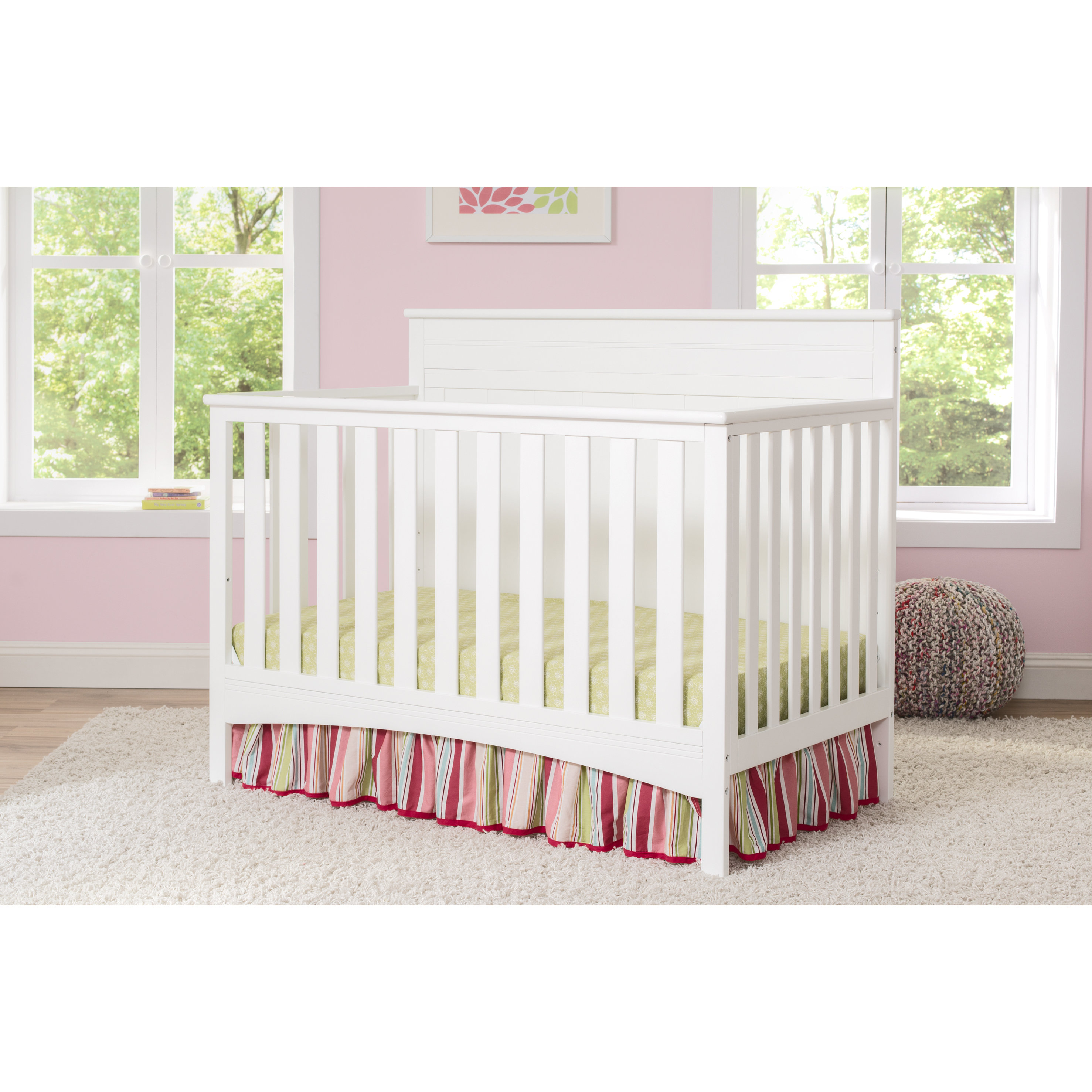 Delta Children Fancy 4in1 Convertible Crib & Reviews Wayfair