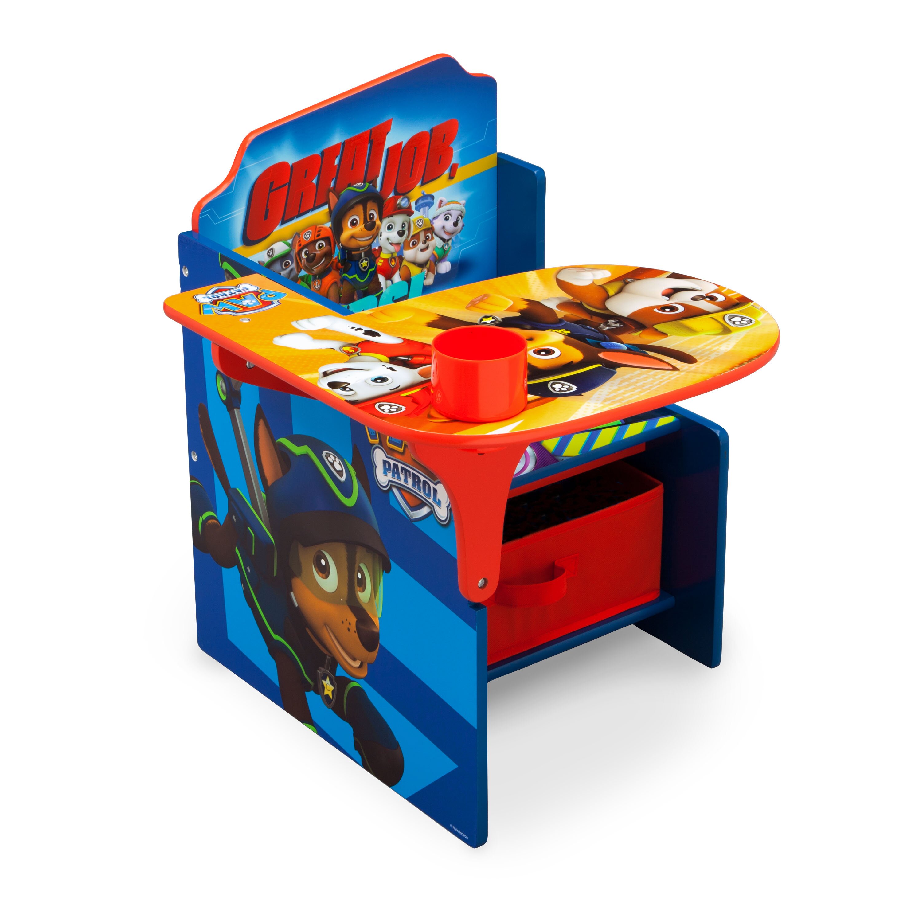 Nick jr paw patrol chair desk