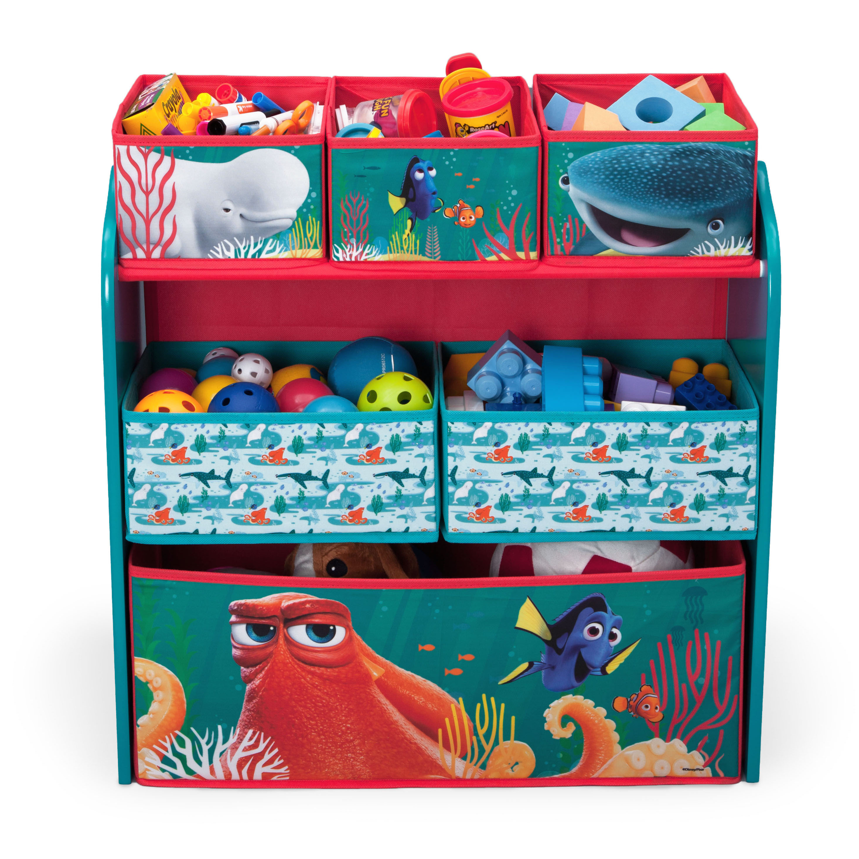 Delta Children Disney/Pixar Finding Dory Multi Bin Toy Organizer