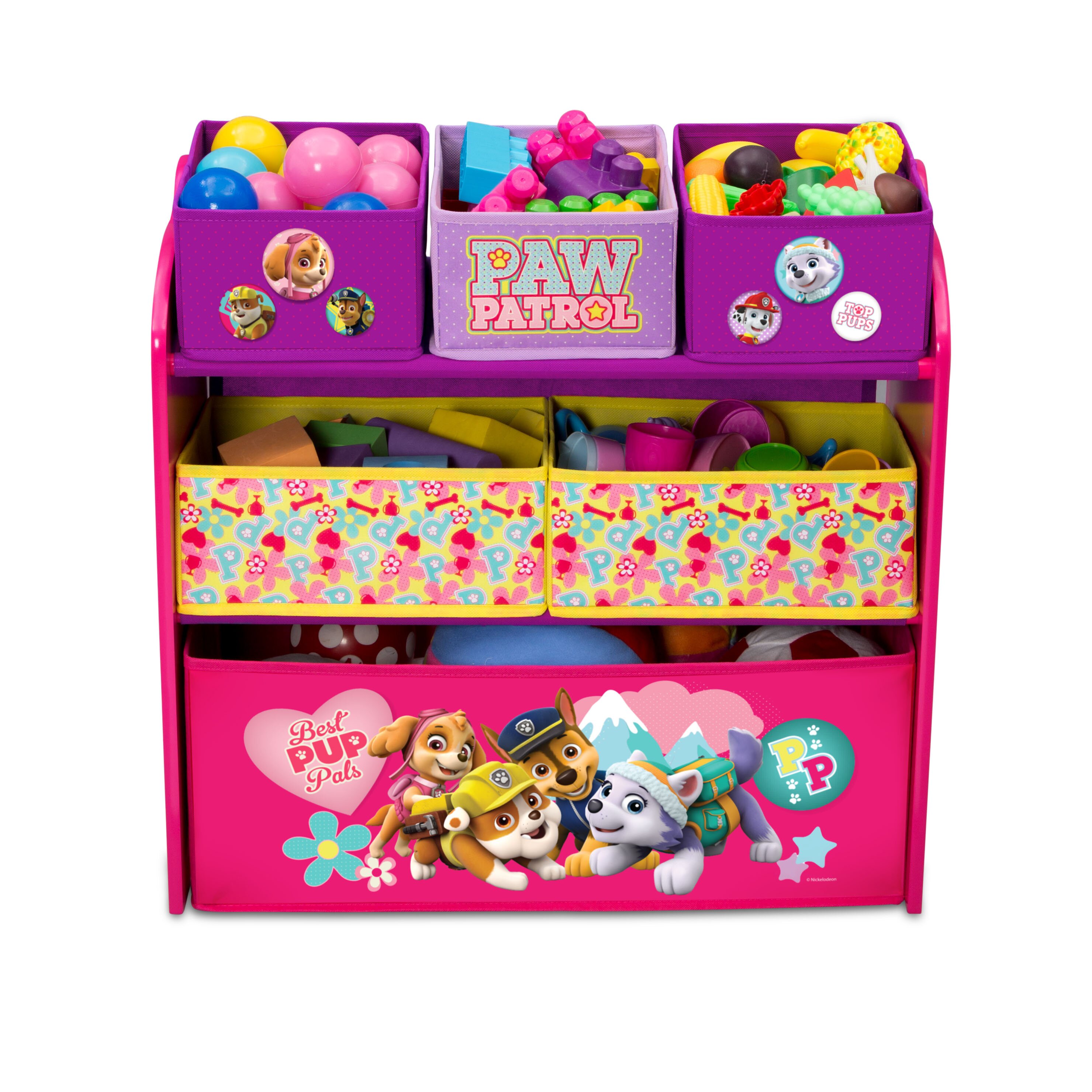 walmart paw patrol toy organizer