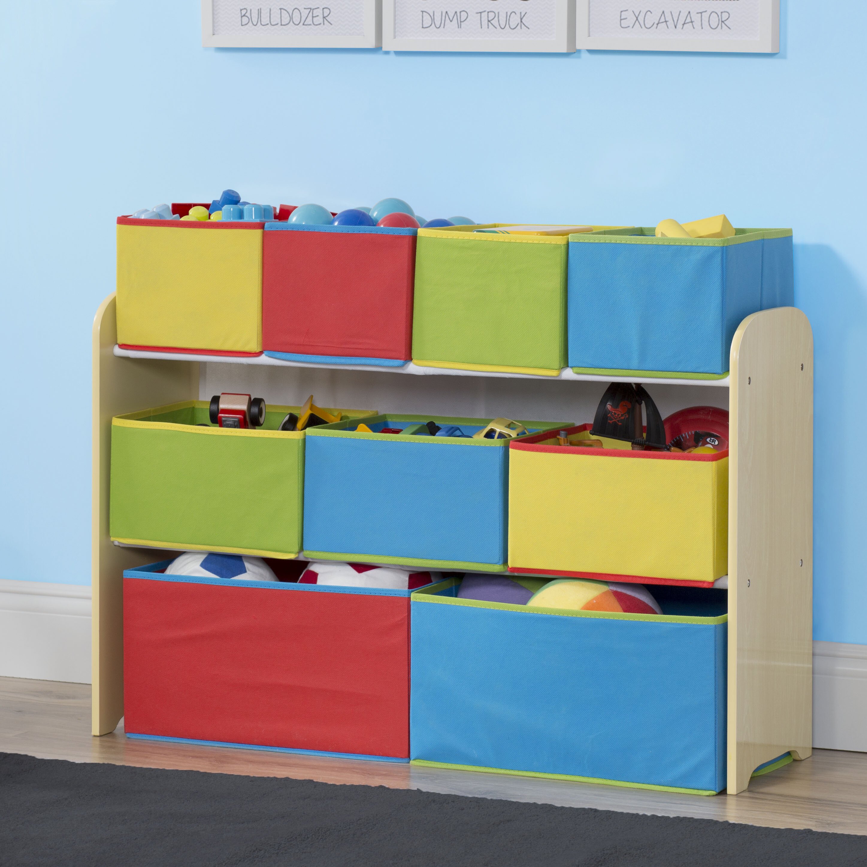 toy organizer with baskets