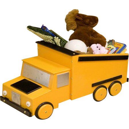 dump truck toy chest