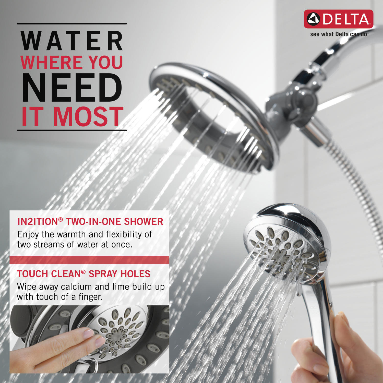 Delta Universal Showering Components 2.5 GMP Shower Head & Reviews