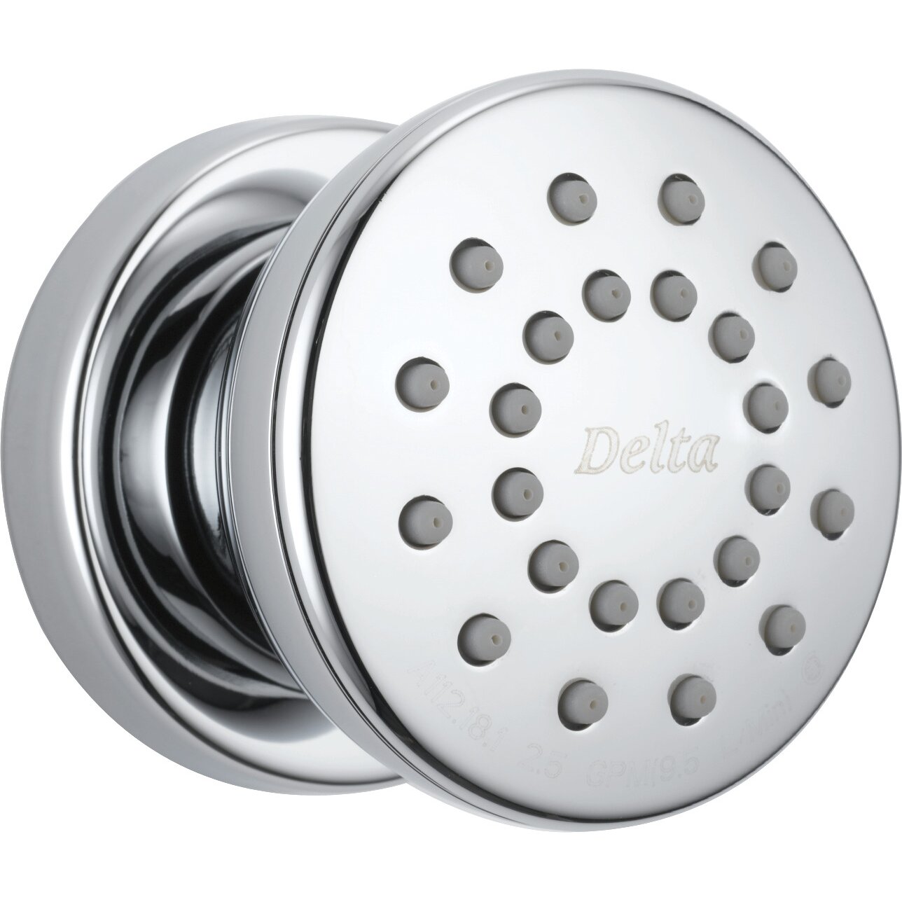 Delta Adjustable Shower Head Body Spray