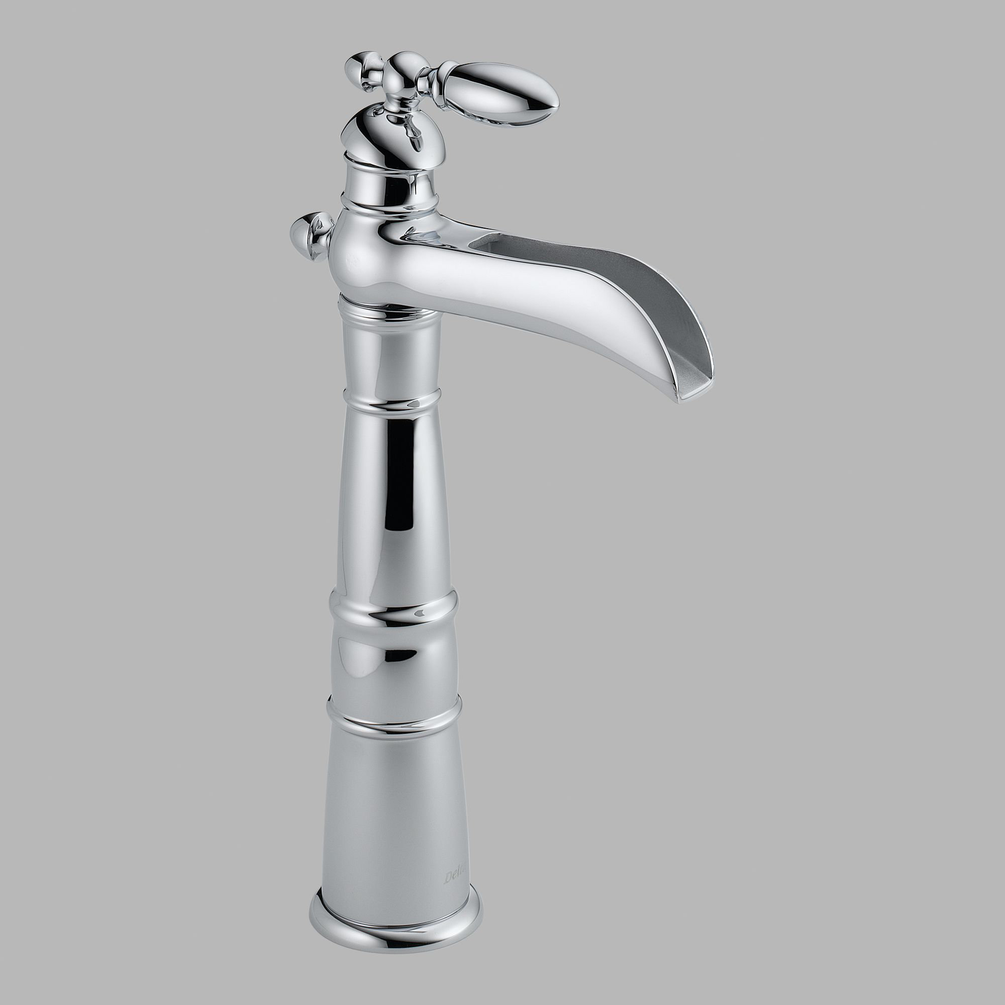 Delta Victorian Single Hole Bathroom Faucet with Single