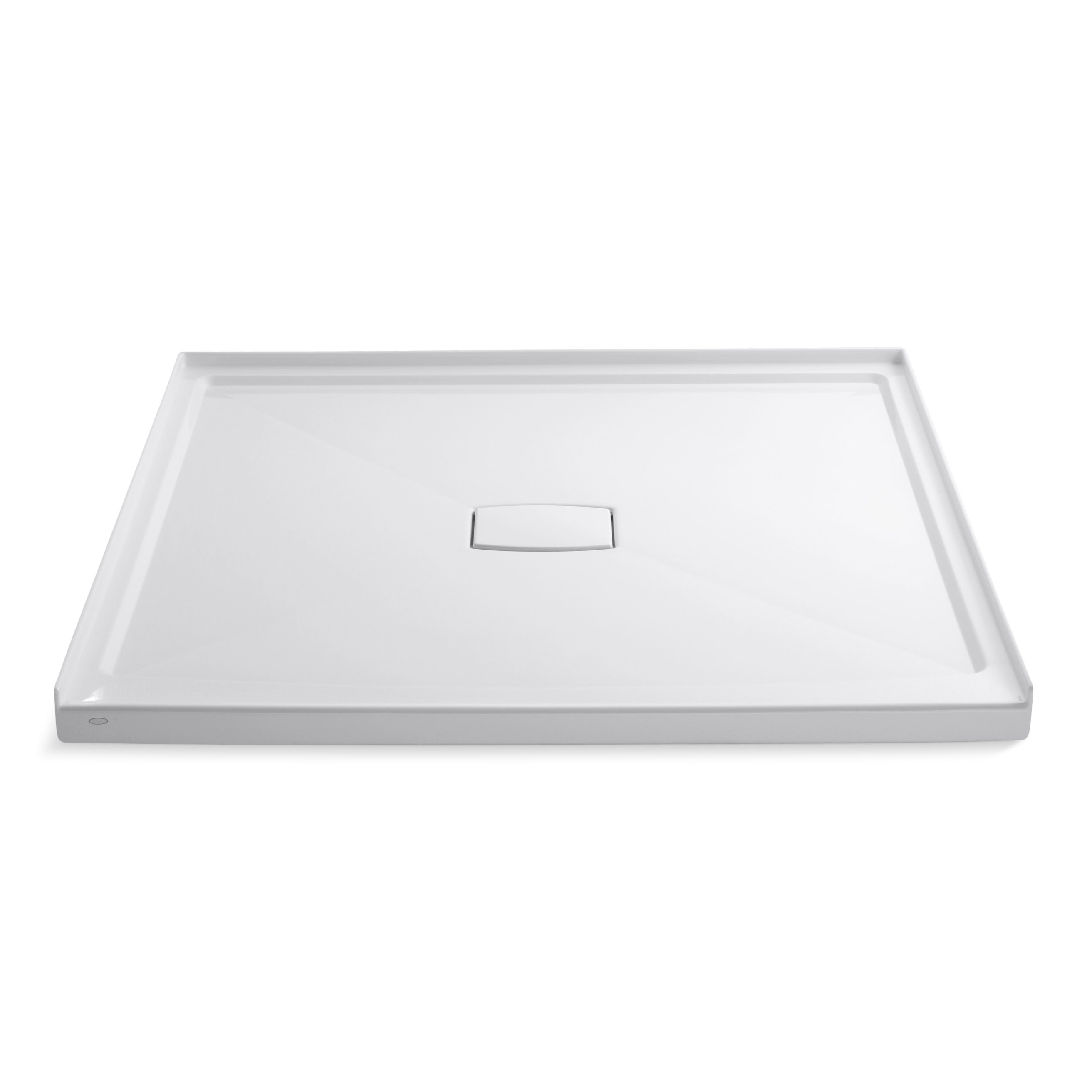 Kohler Archer 60" x 60" Single Threshold Center Drain Shower Base with Removable Cover & Reviews