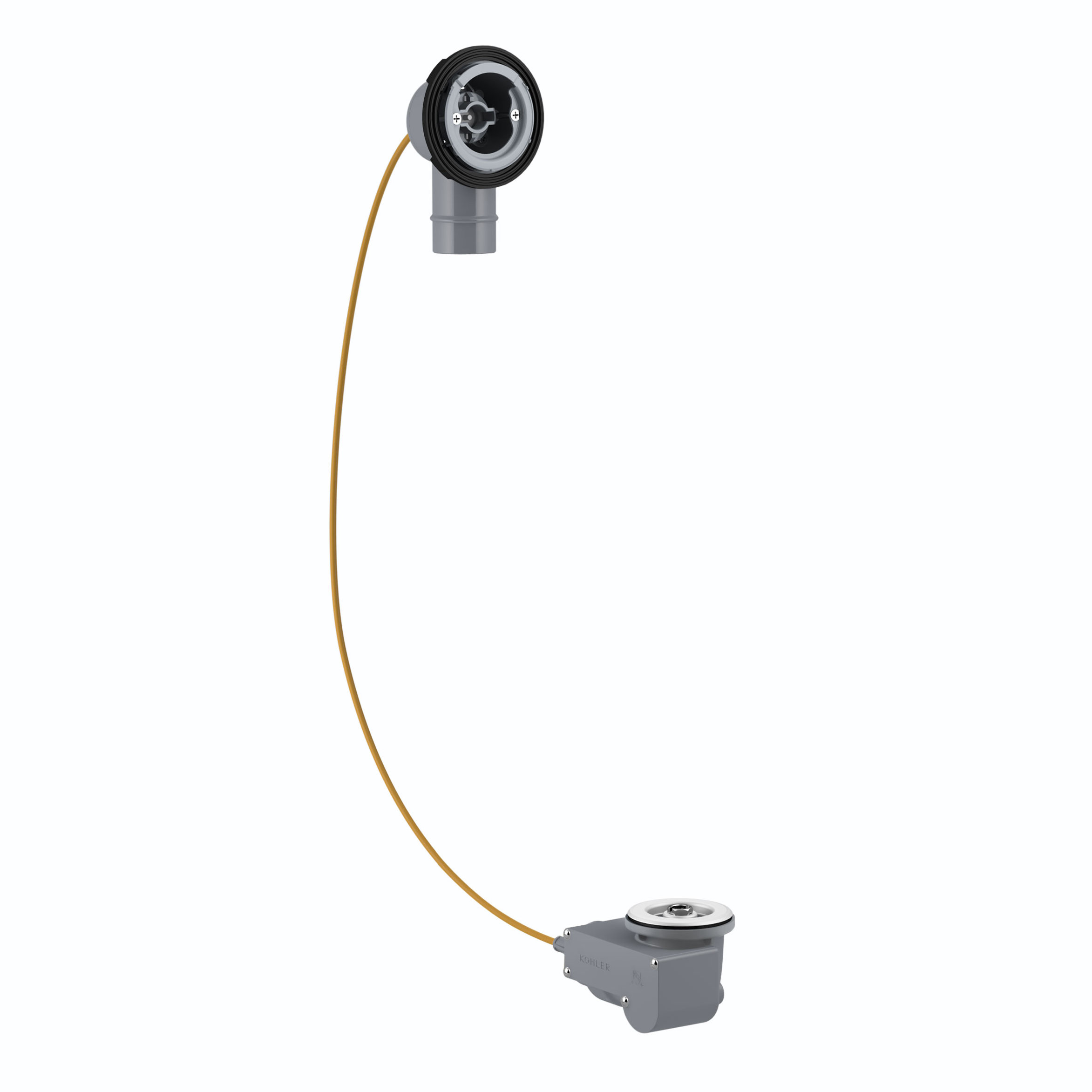 Kohler Pureflo RoughIn Cable 2.63" Push and Lock Bathroom Sink Drain With Overflow & Reviews