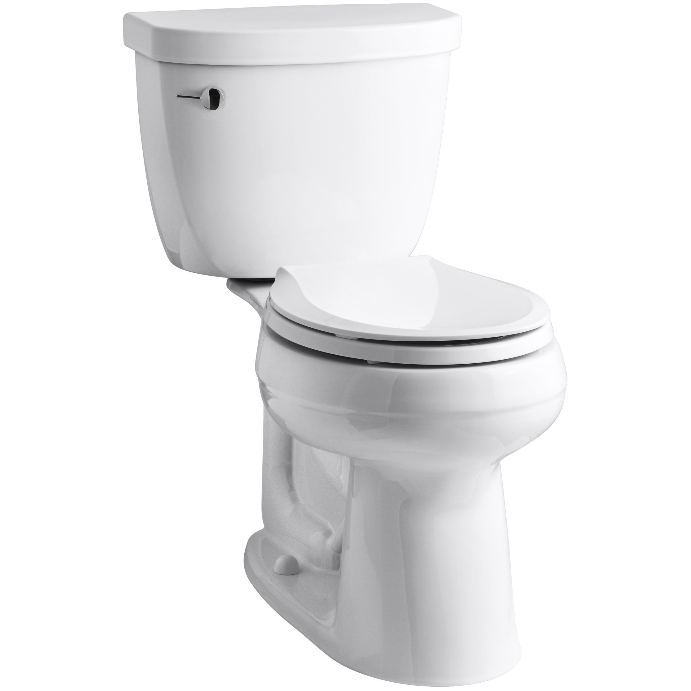 Kohler Cimarron Comfort Height TwoPiece RoundFront 1.28 GPF Toilet