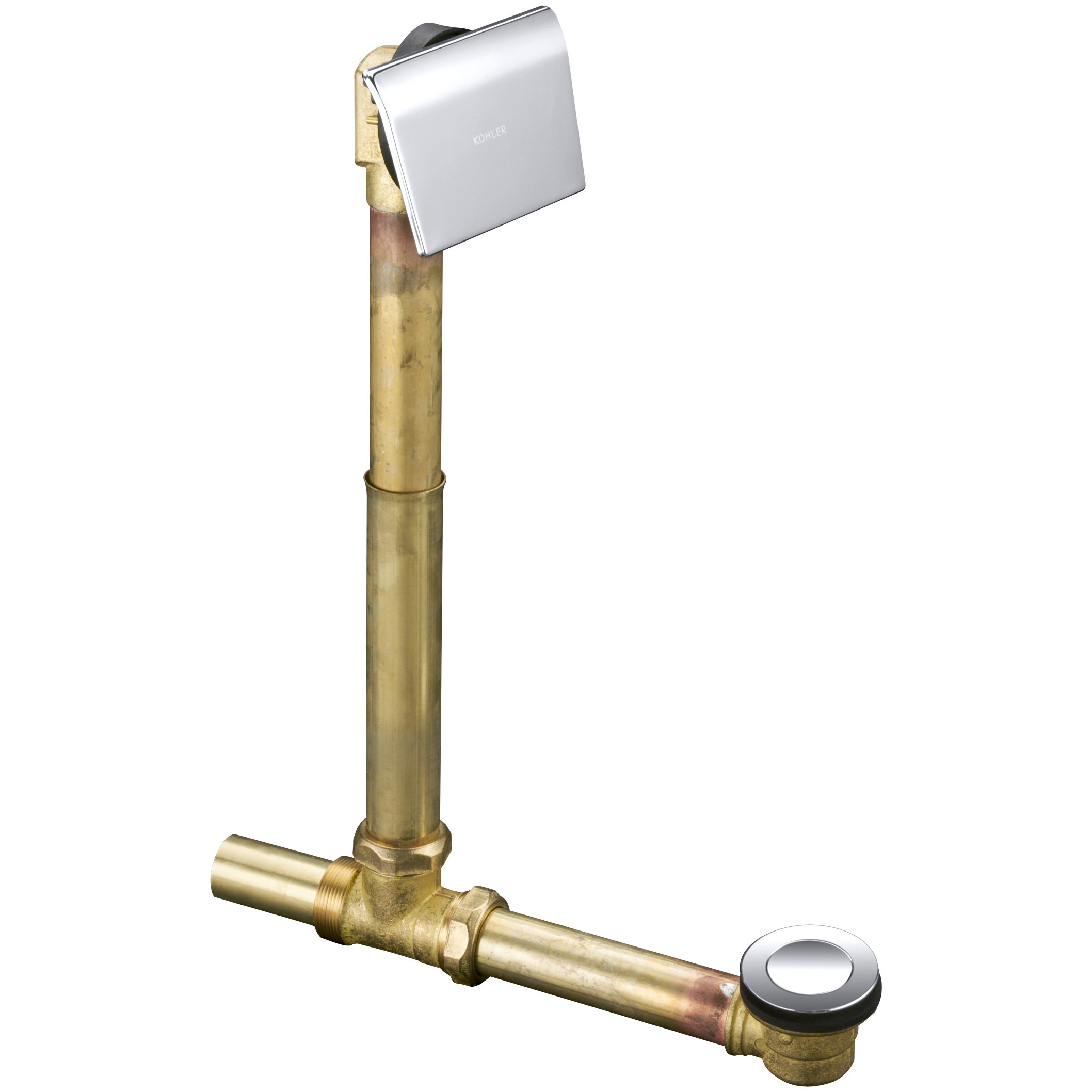 Kohler Clearflo 11/2" Contoured 5.88" Leg Tub Bathroom Sink Drain With