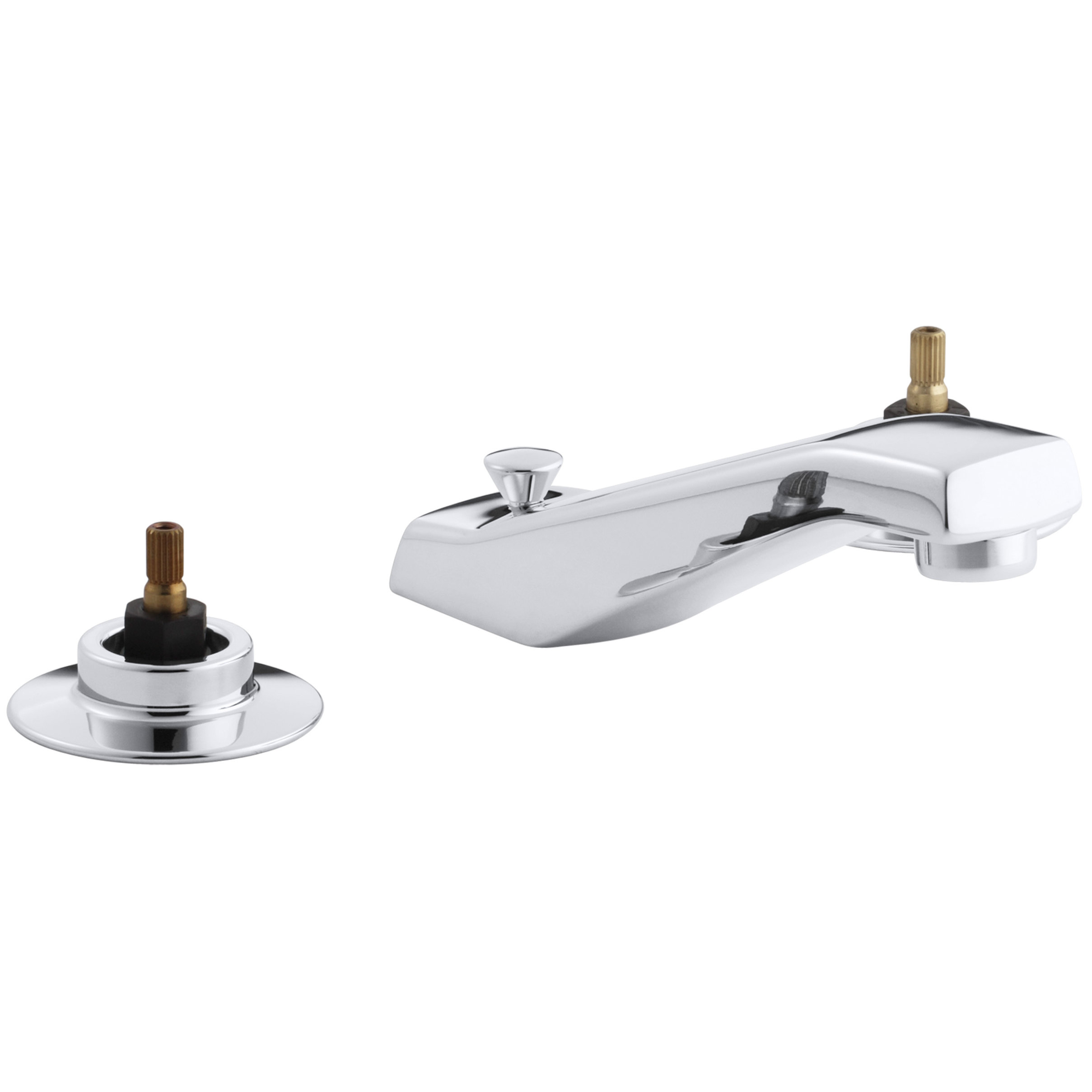 Kohler Triton Widespread Commercial Bathroom Sink Faucet with Standard ...