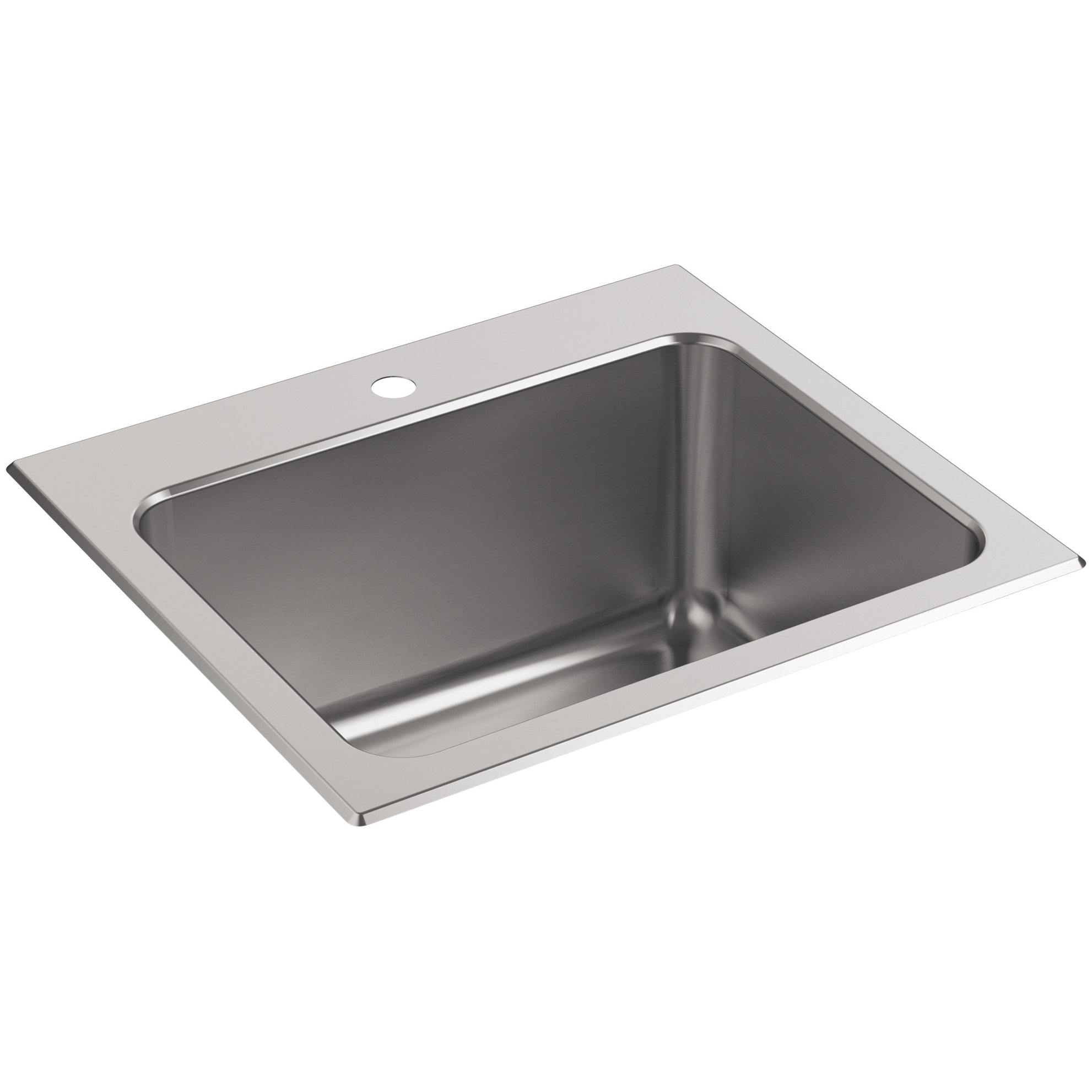 Kohler Ballad Top-Mount Utility Sink with Single Faucet Hole Wayfair