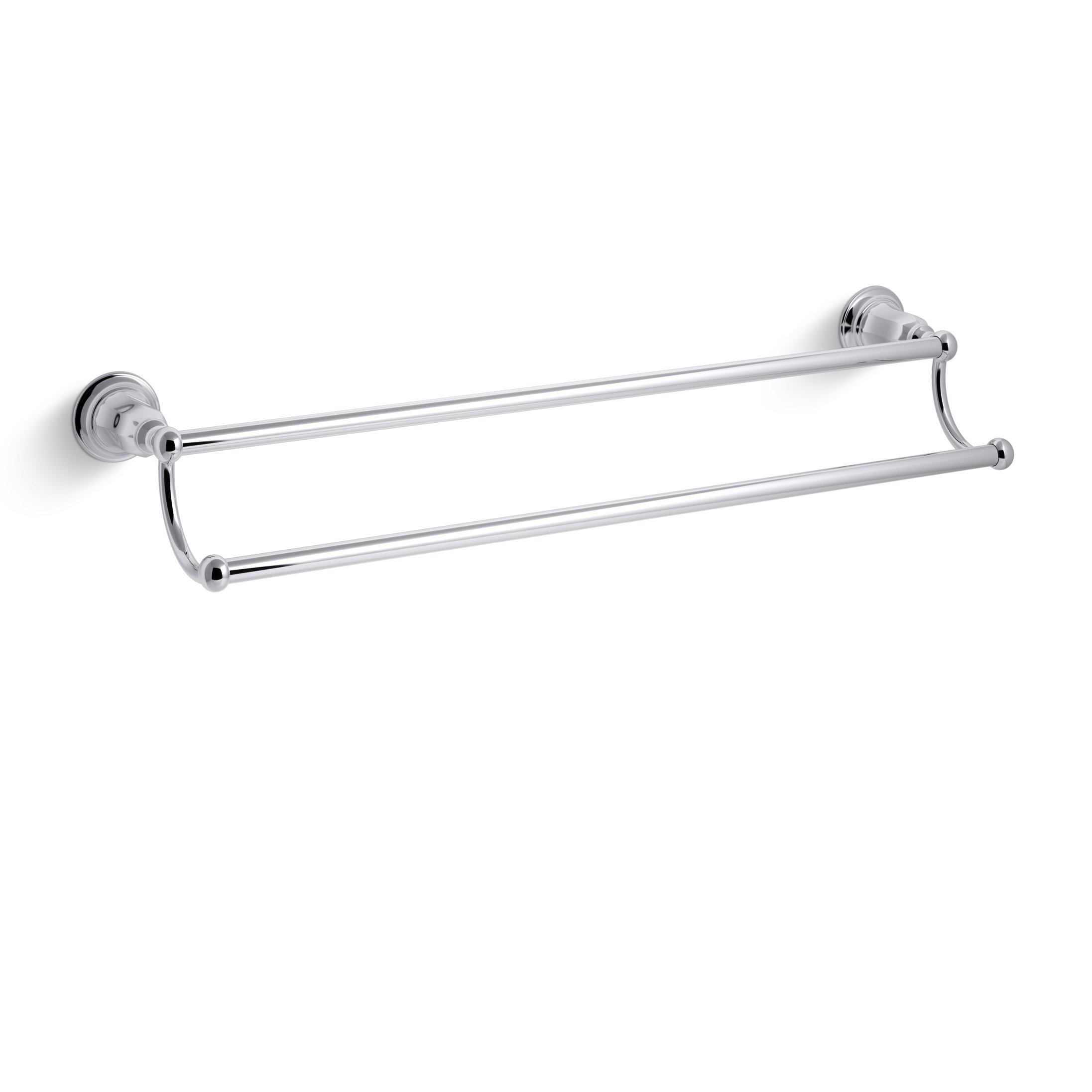 Kohler Kelston Double 24" Wall Mounted Towel Bar & Reviews Wayfair