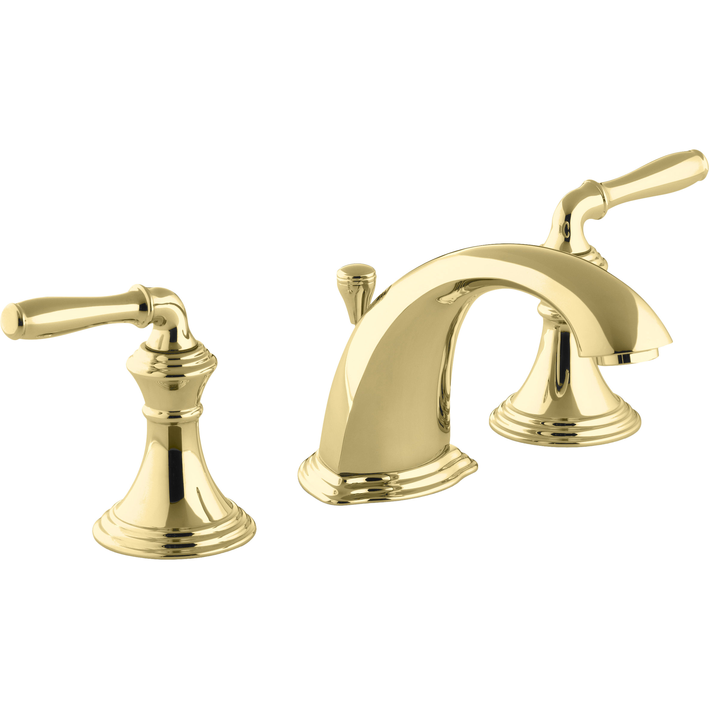 Kohler Devonshire Standard Bathroom Faucet Double Handle with Drain