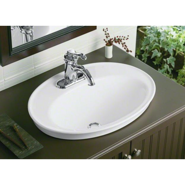 Kohler Serif DropIn Bathroom Sink & Reviews Wayfair