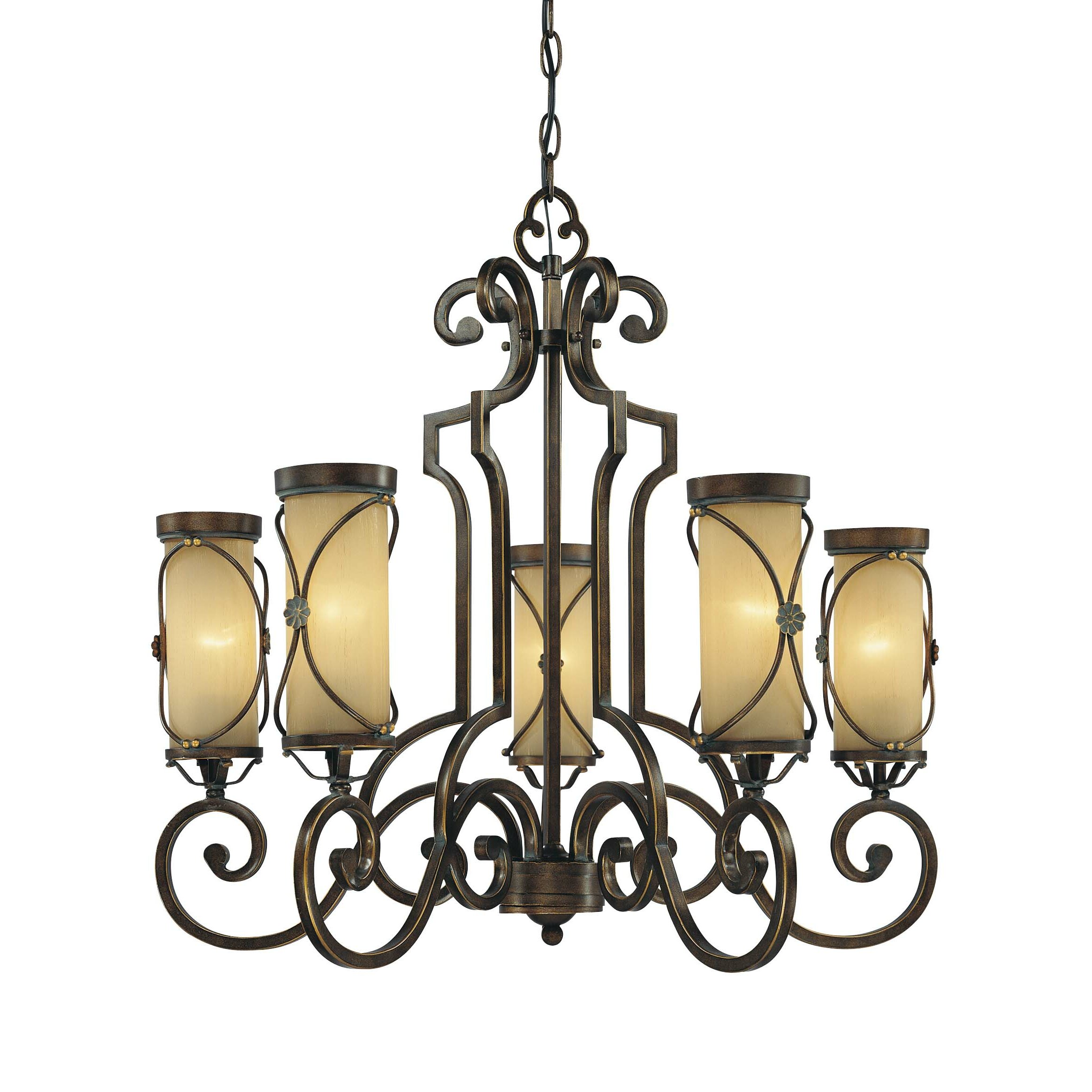 Minka Lavery Atterbury 5 Light Drum Chandelier & Reviews | Wayfair