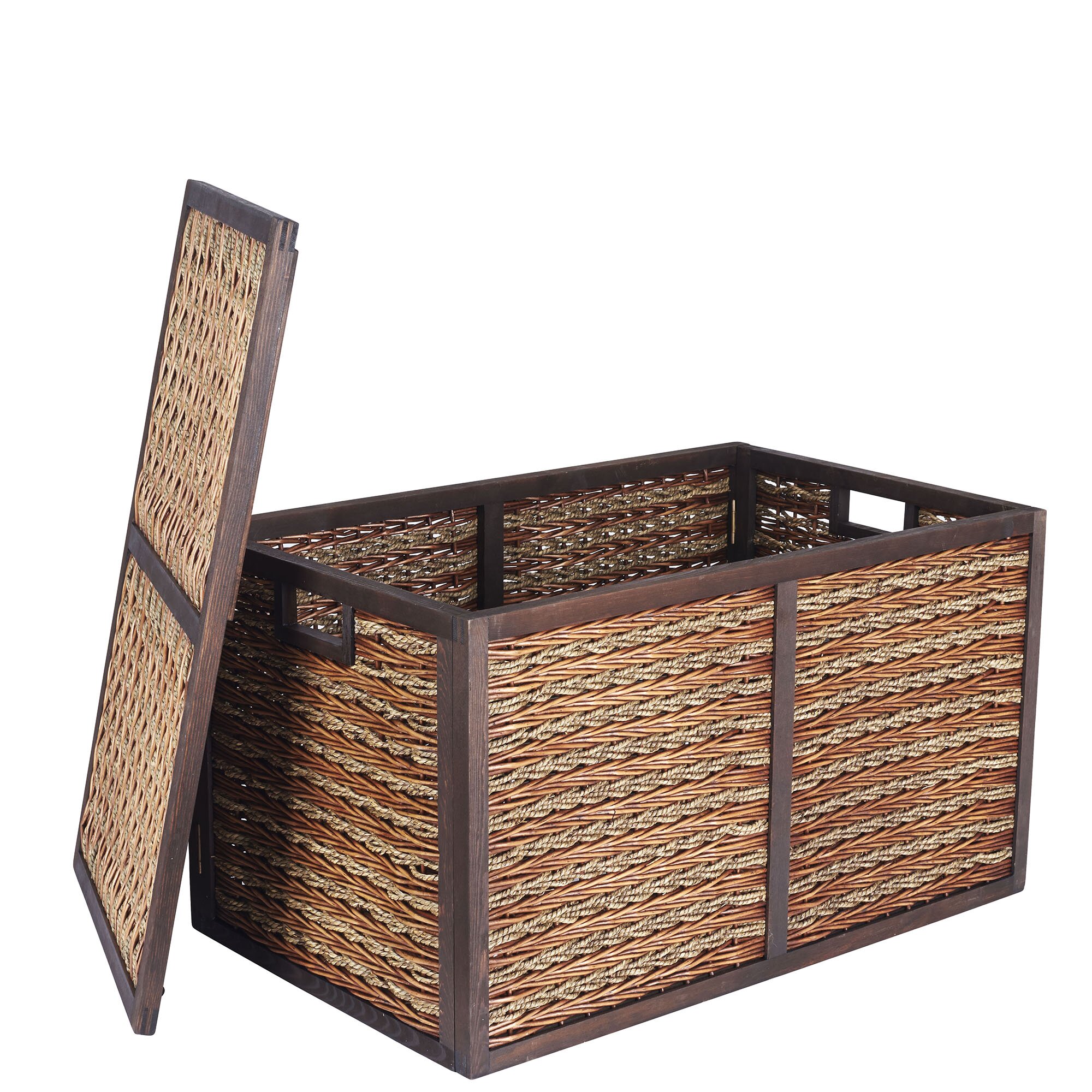 Household Essentials Seagrass Storage Bin & Reviews | Wayfair