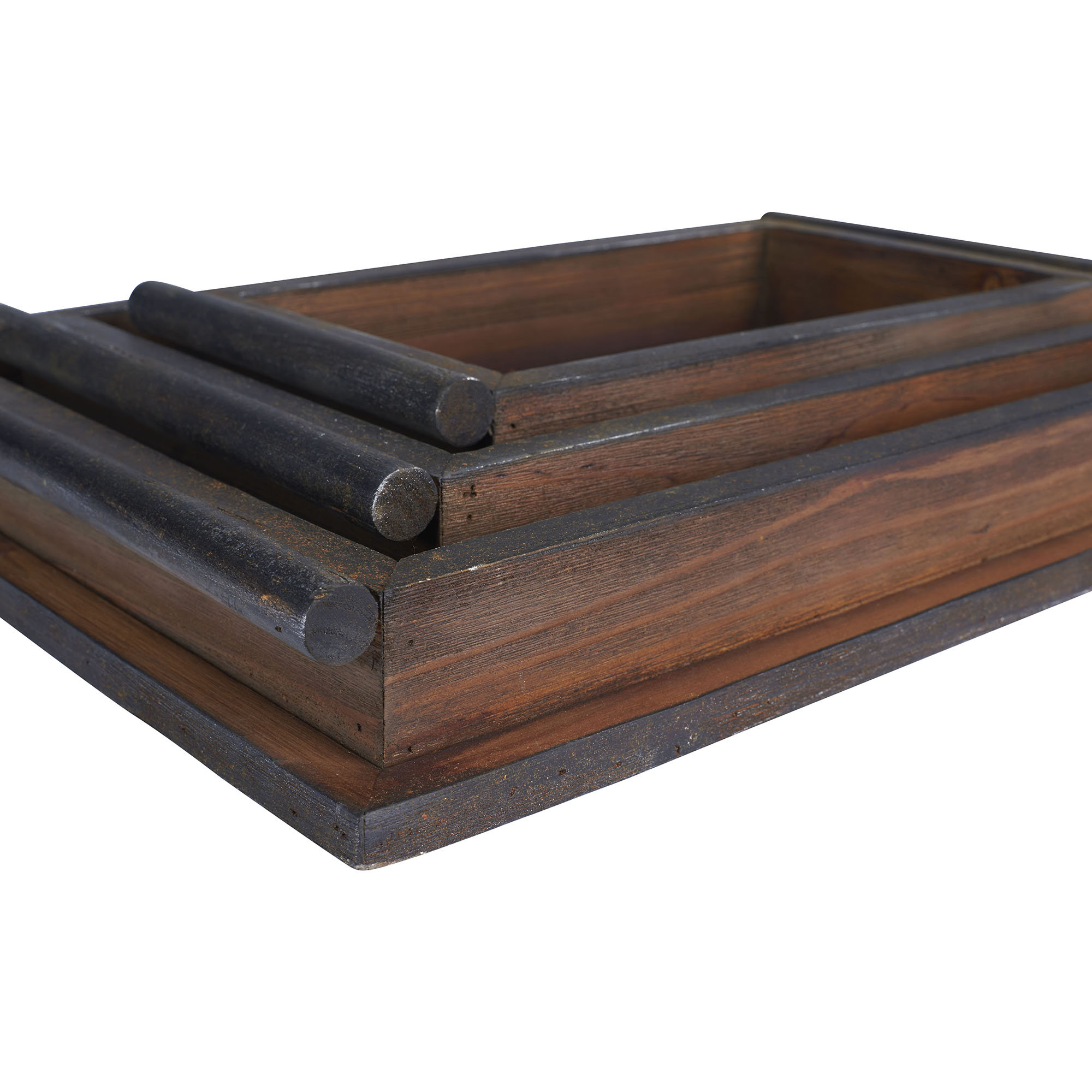 Household Essentials 3 Piece Wooden Tray Set & Reviews Wayfair