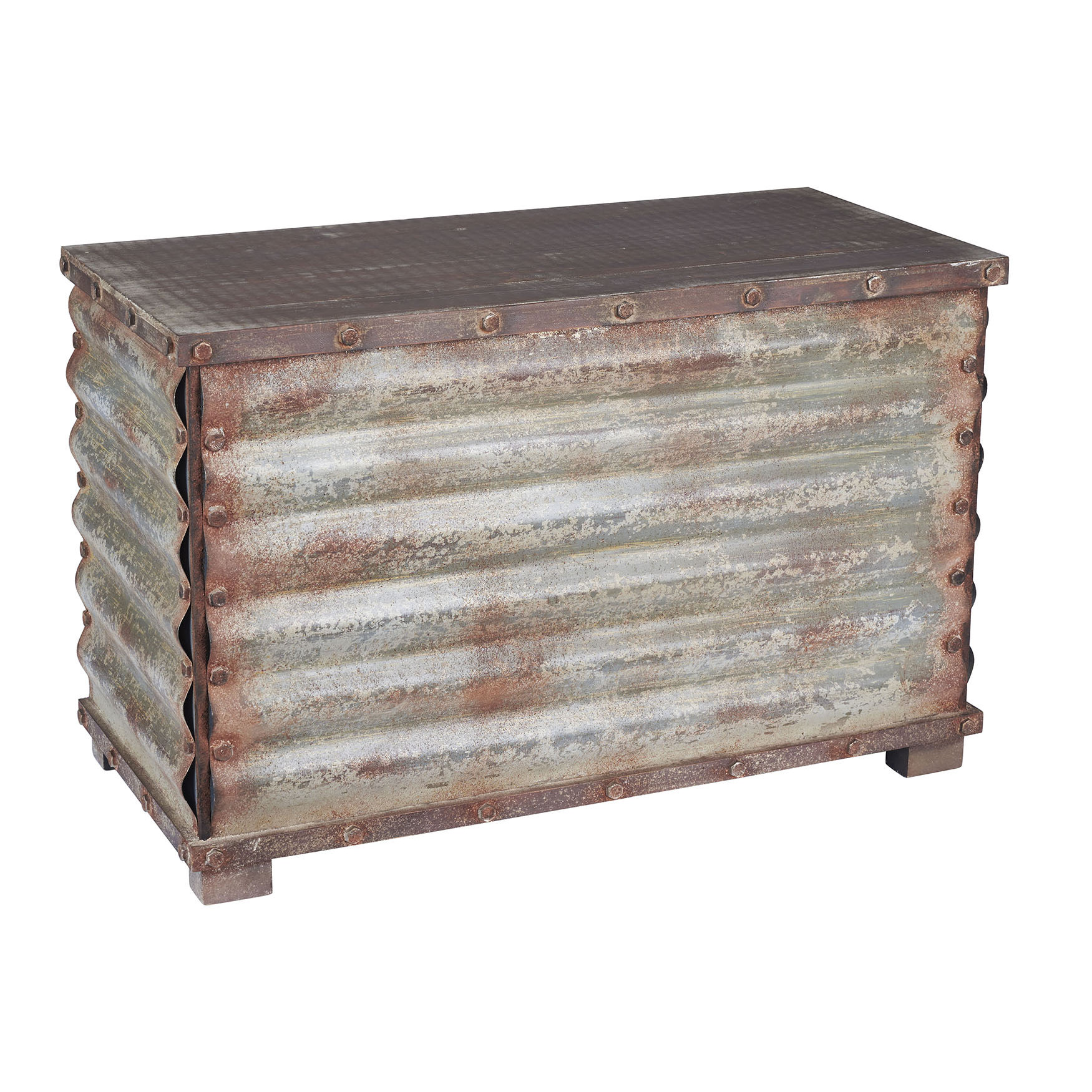 Household Essentials Corrugated Coffee table trunks & Reviews Wayfair