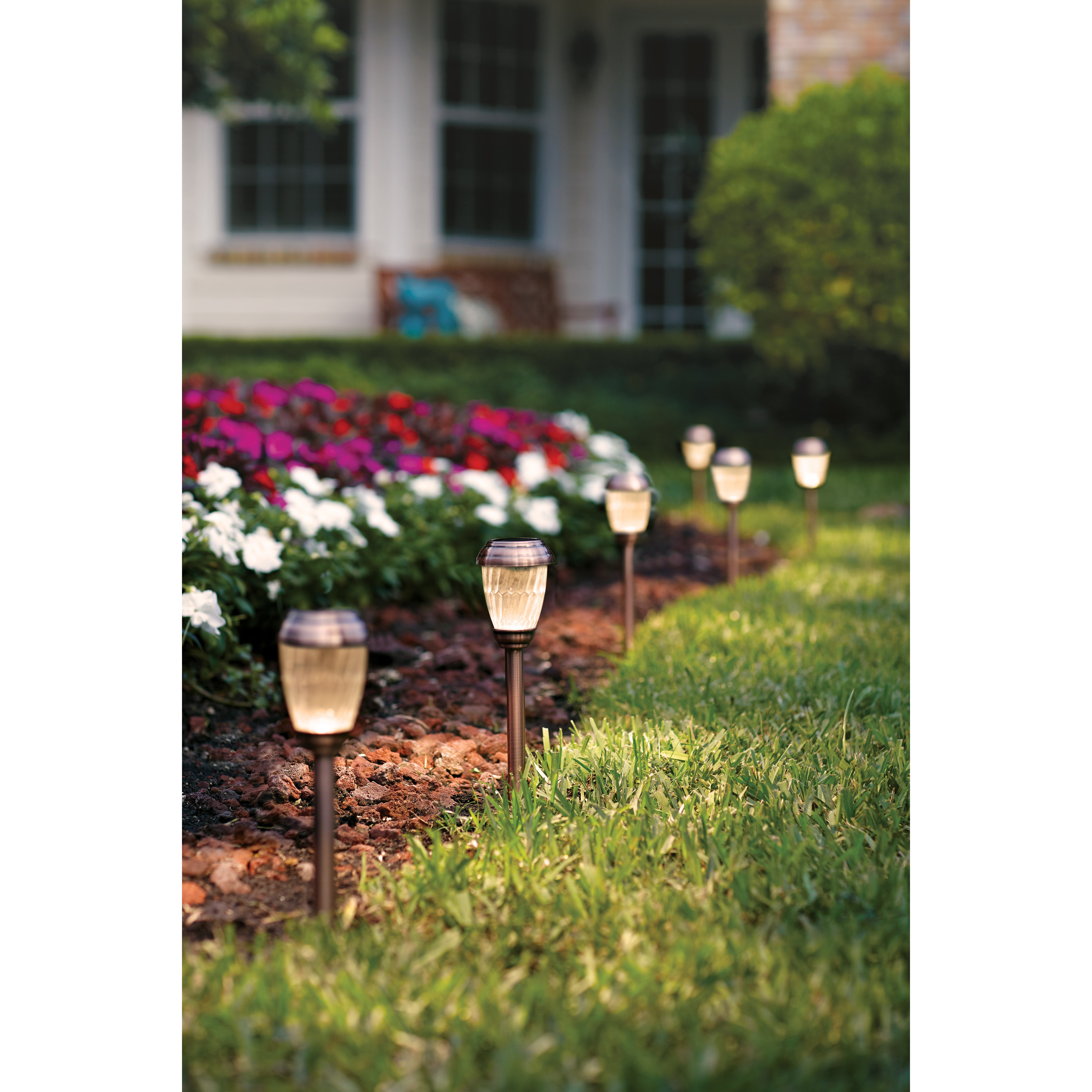 Smart Solar Solar 6 Light LED Pathway Light Kit & Reviews Wayfair