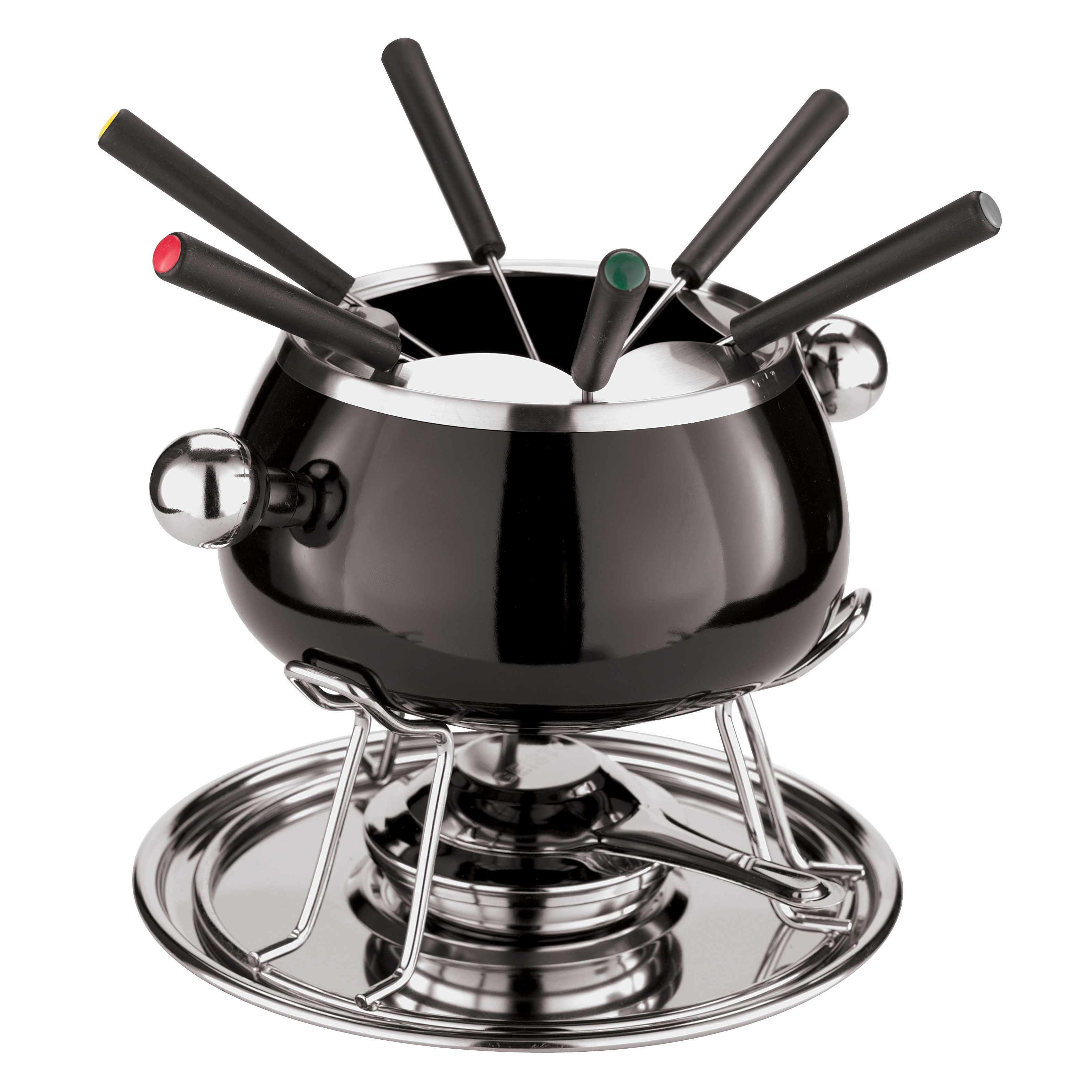 Paderno World Cuisine 11 Piece Meat Fondue Set & Reviews Wayfair