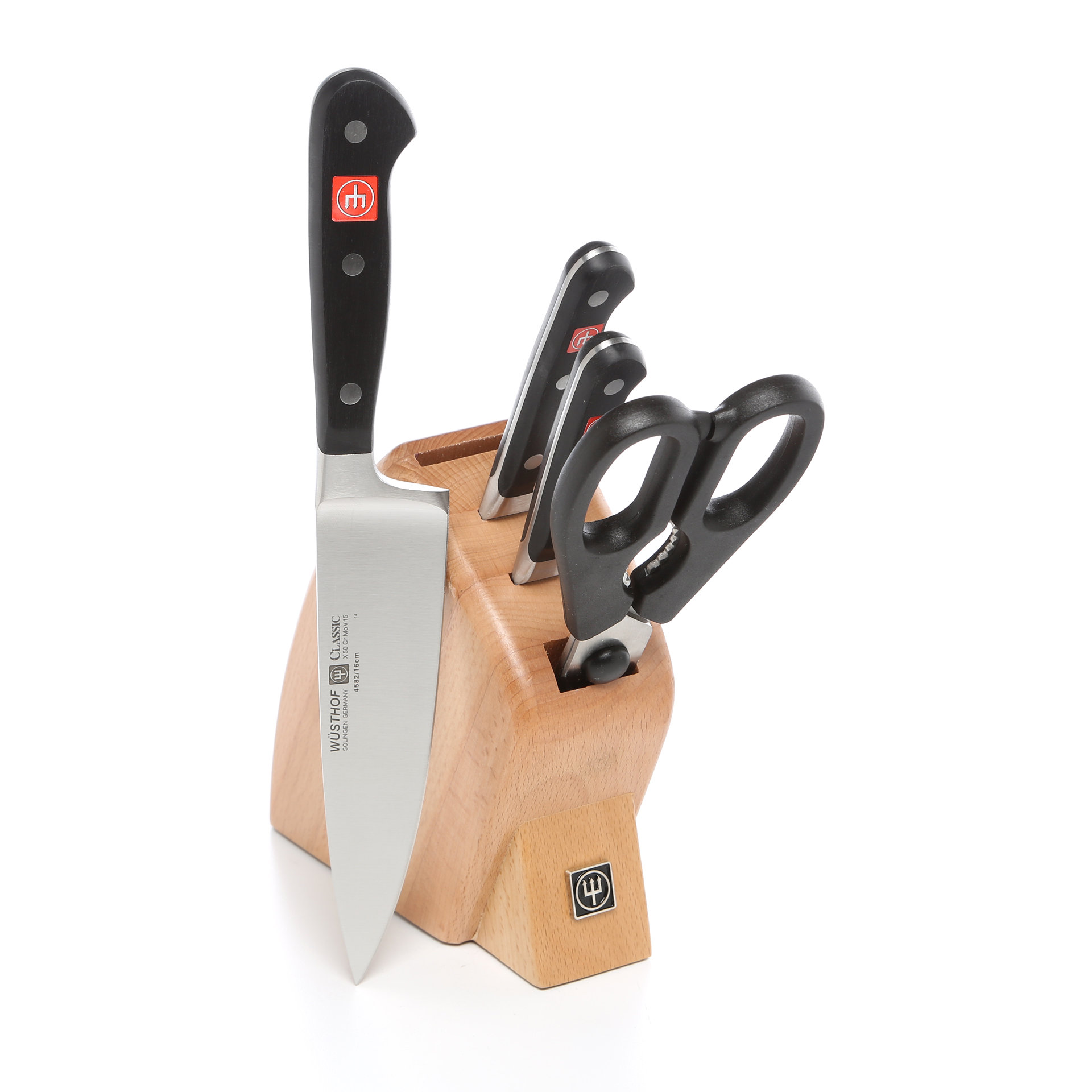 Wusthof Classic 5 Piece Studio Cutlery Block Set & Reviews Wayfair