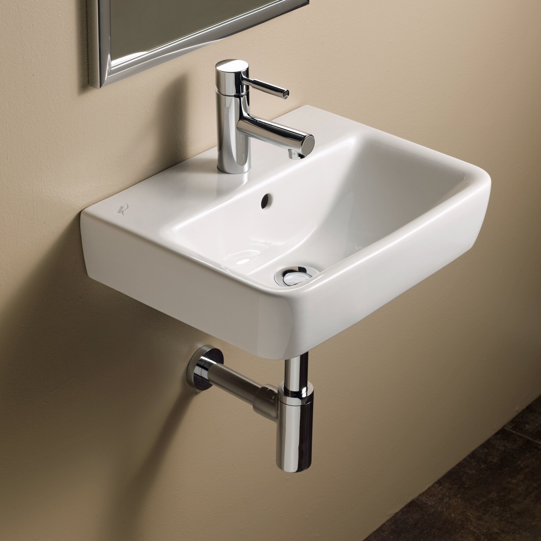 Bissonnet Elements Comprimo 45 Bathroom Sink | Wayfair