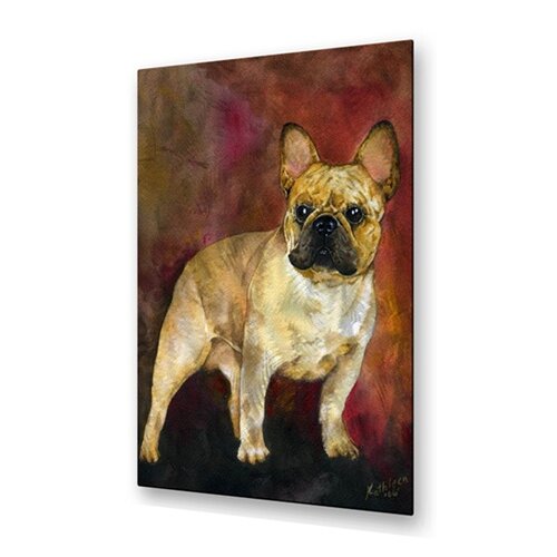All My Walls 'French Bulldog' by Kathleen Sepulveda Painting Print ...