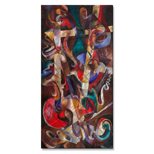 All My Walls 'Acoustic Jam' by Brian Wall Graphic Art Plaque Wayfair