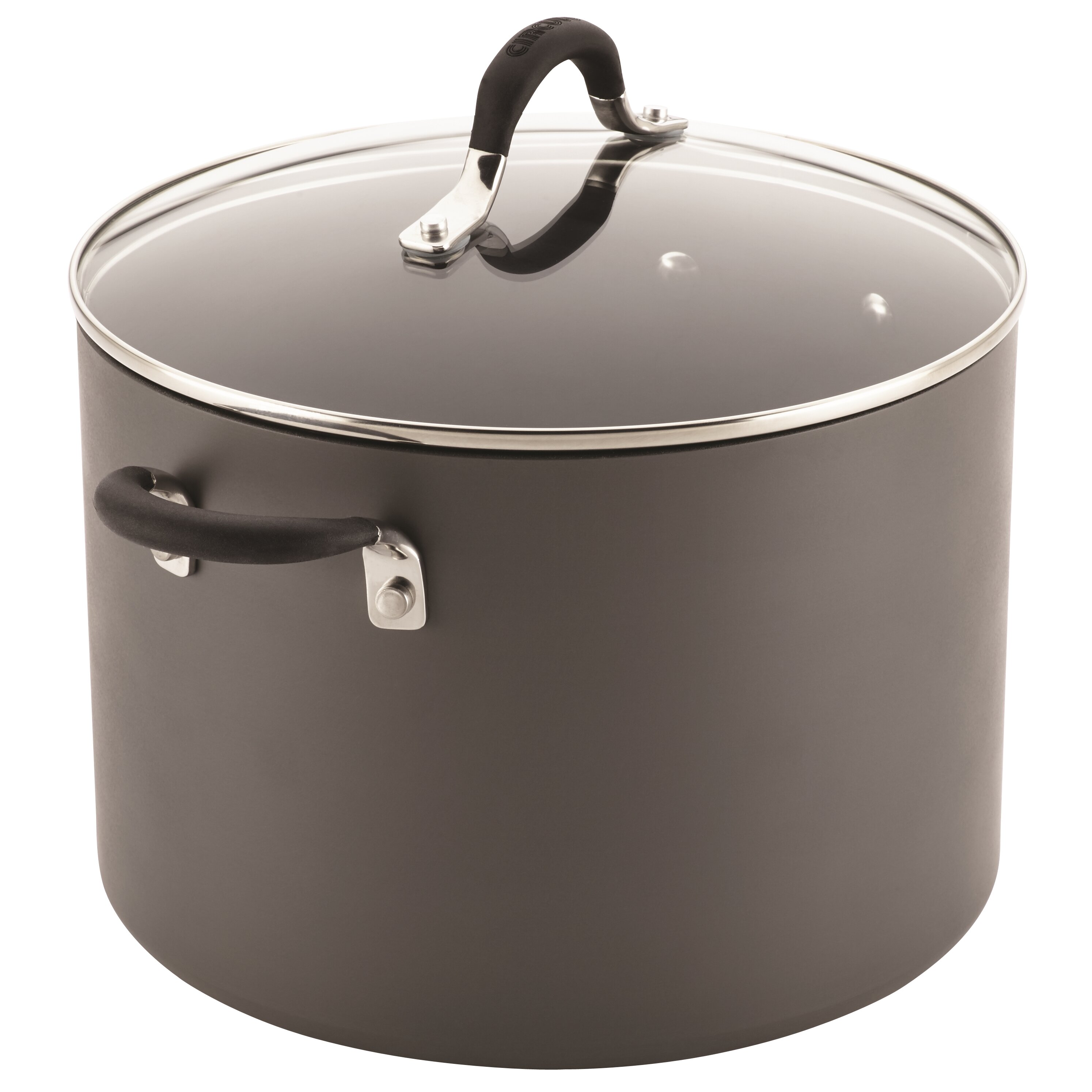 Circulon 10-qt. Non-Stick Stock Pot with Lid & Reviews | Wayfair