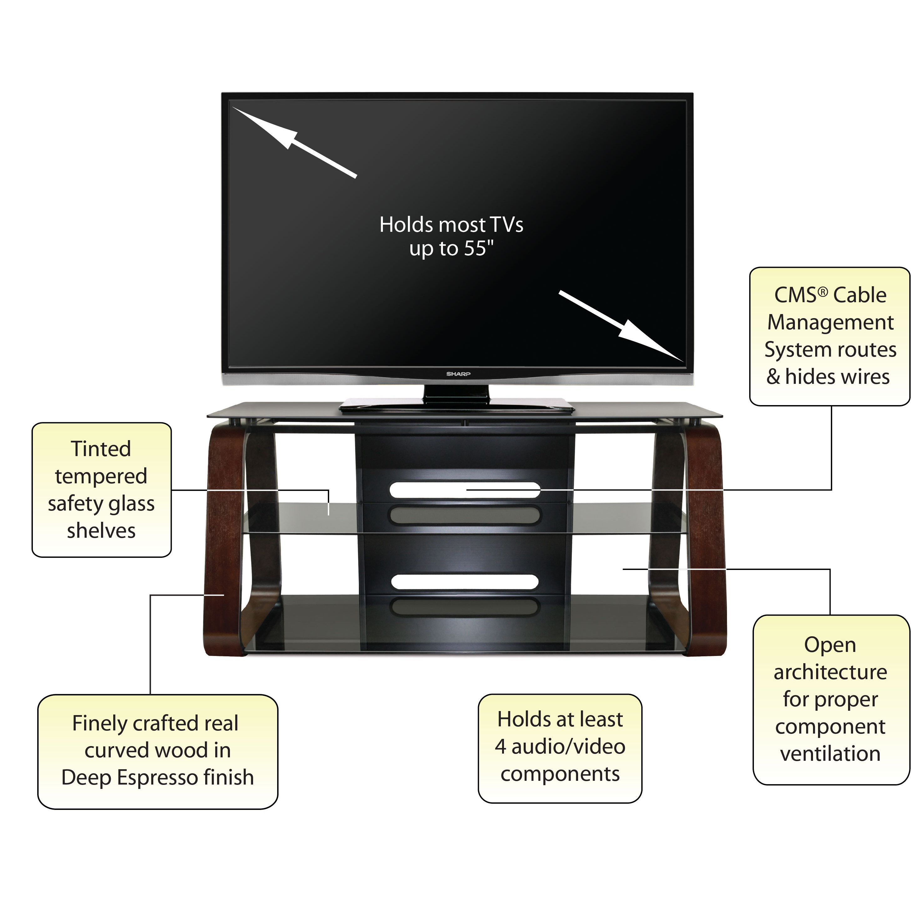 Bello TV Stand & Reviews Wayfair