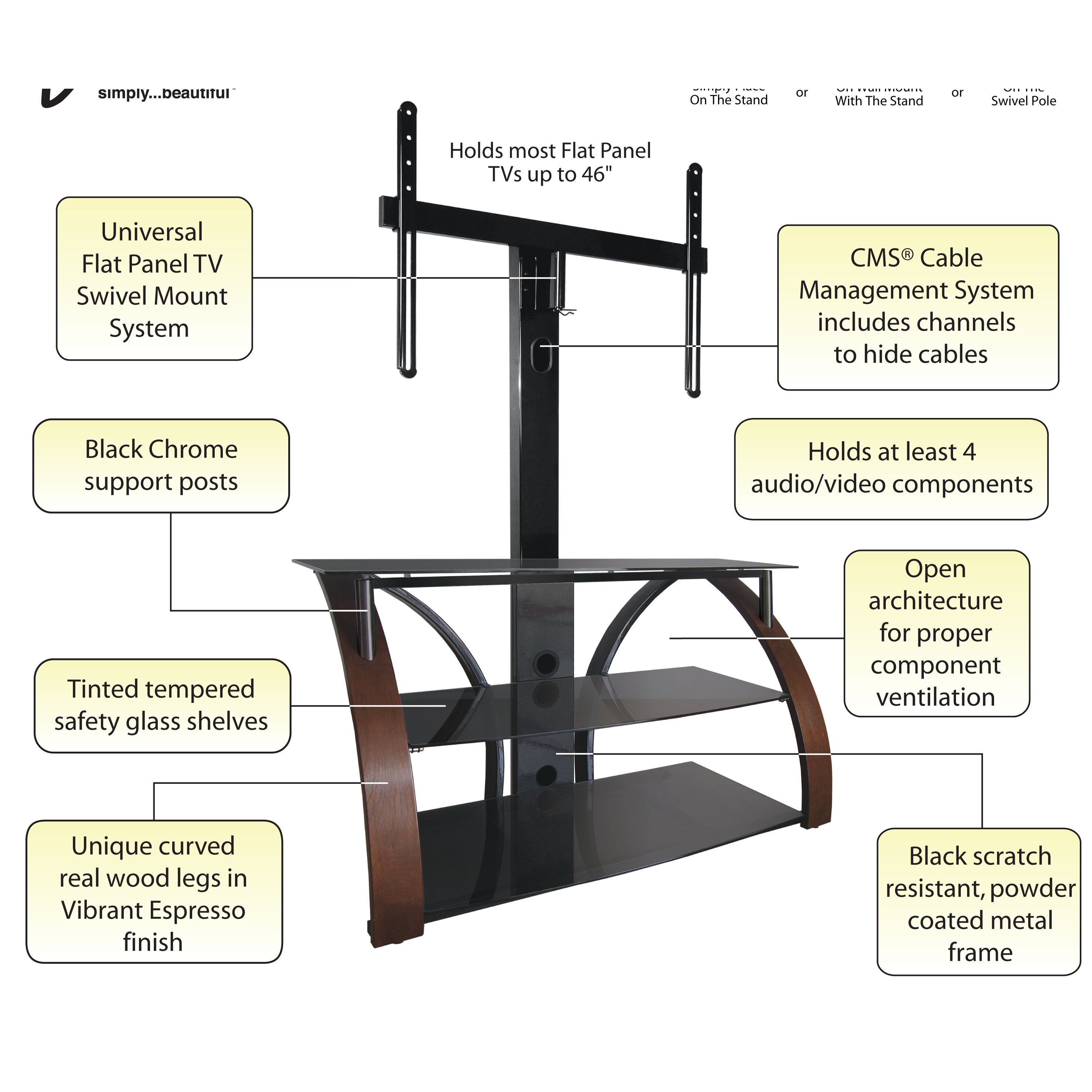 Bello Tv Stand & Reviews 