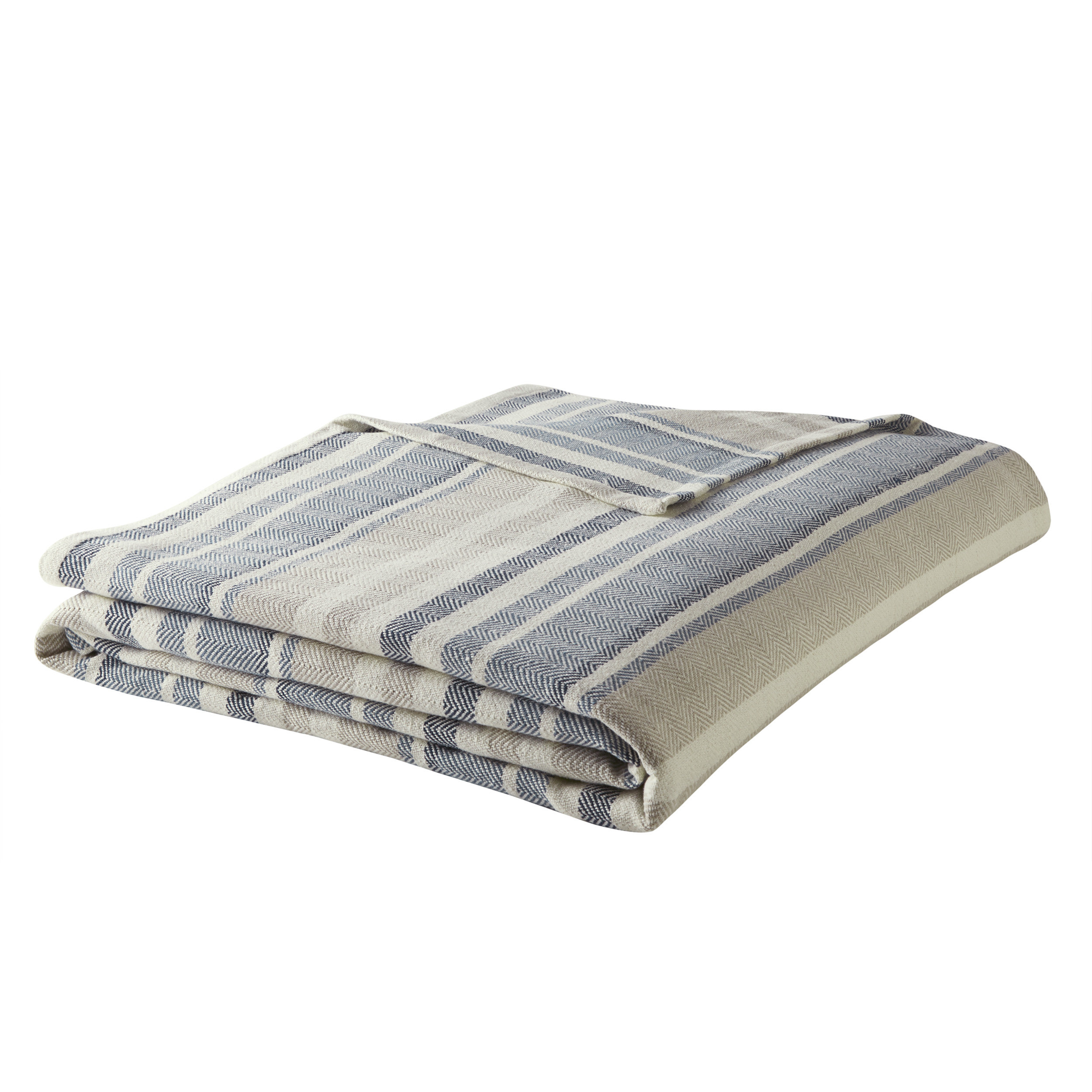 Eddie Bauer Herringbone Cotton Blanket & Reviews Wayfair